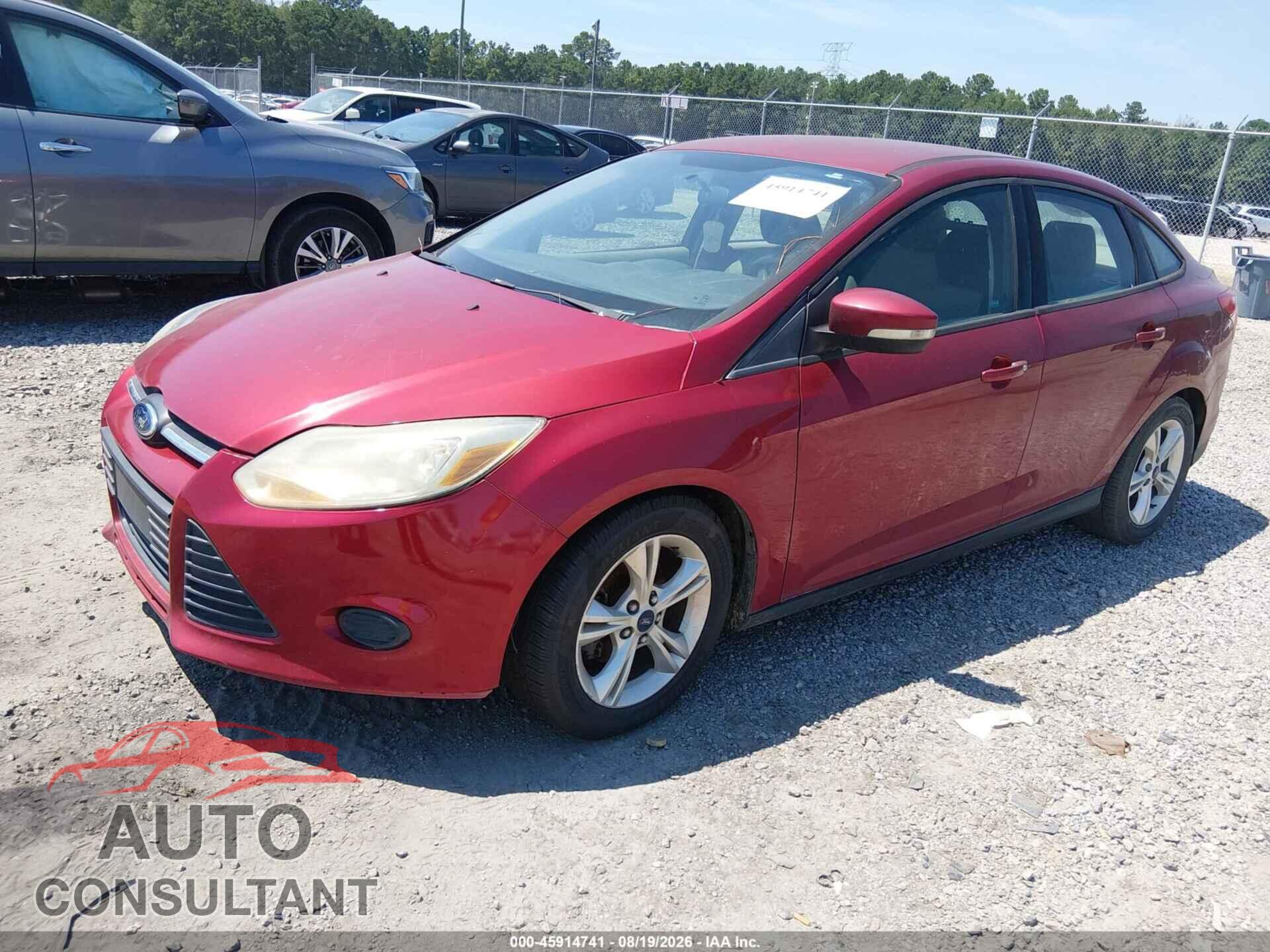 FORD FOCUS 2014 - 1FADP3F22EL190600