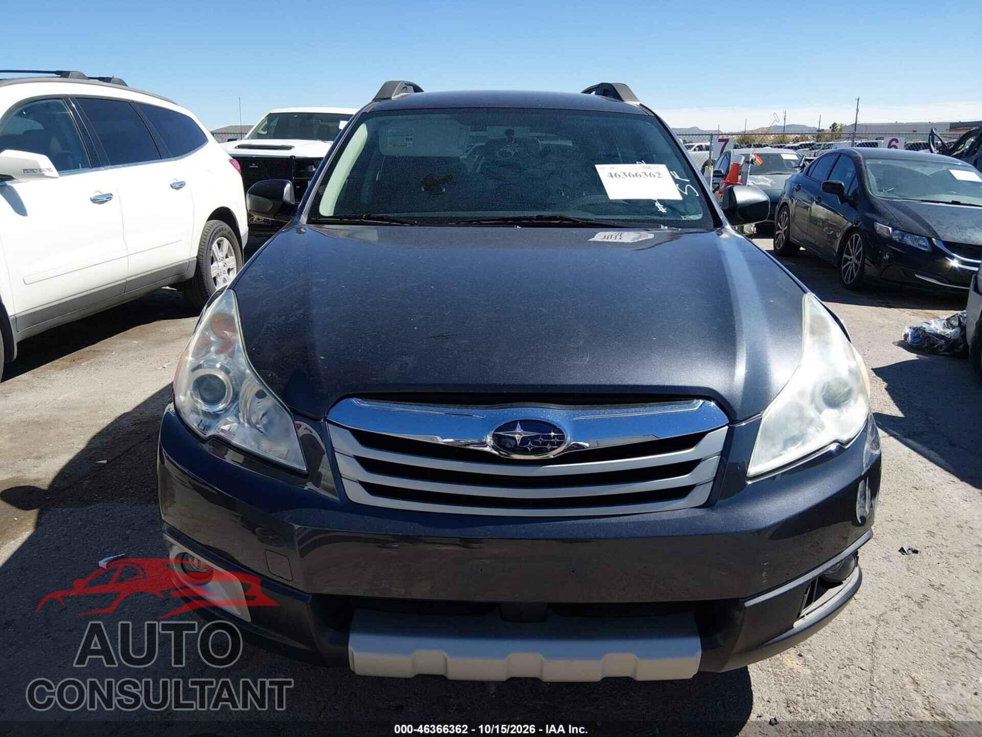 SUBARU OUTBACK 2011 - 4S4BRBAC1B3441491