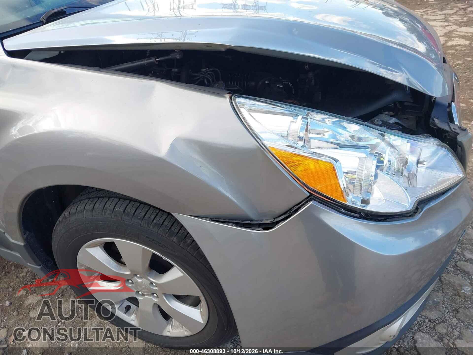 SUBARU OUTBACK 2011 - 4S4BRBLC9B3332211