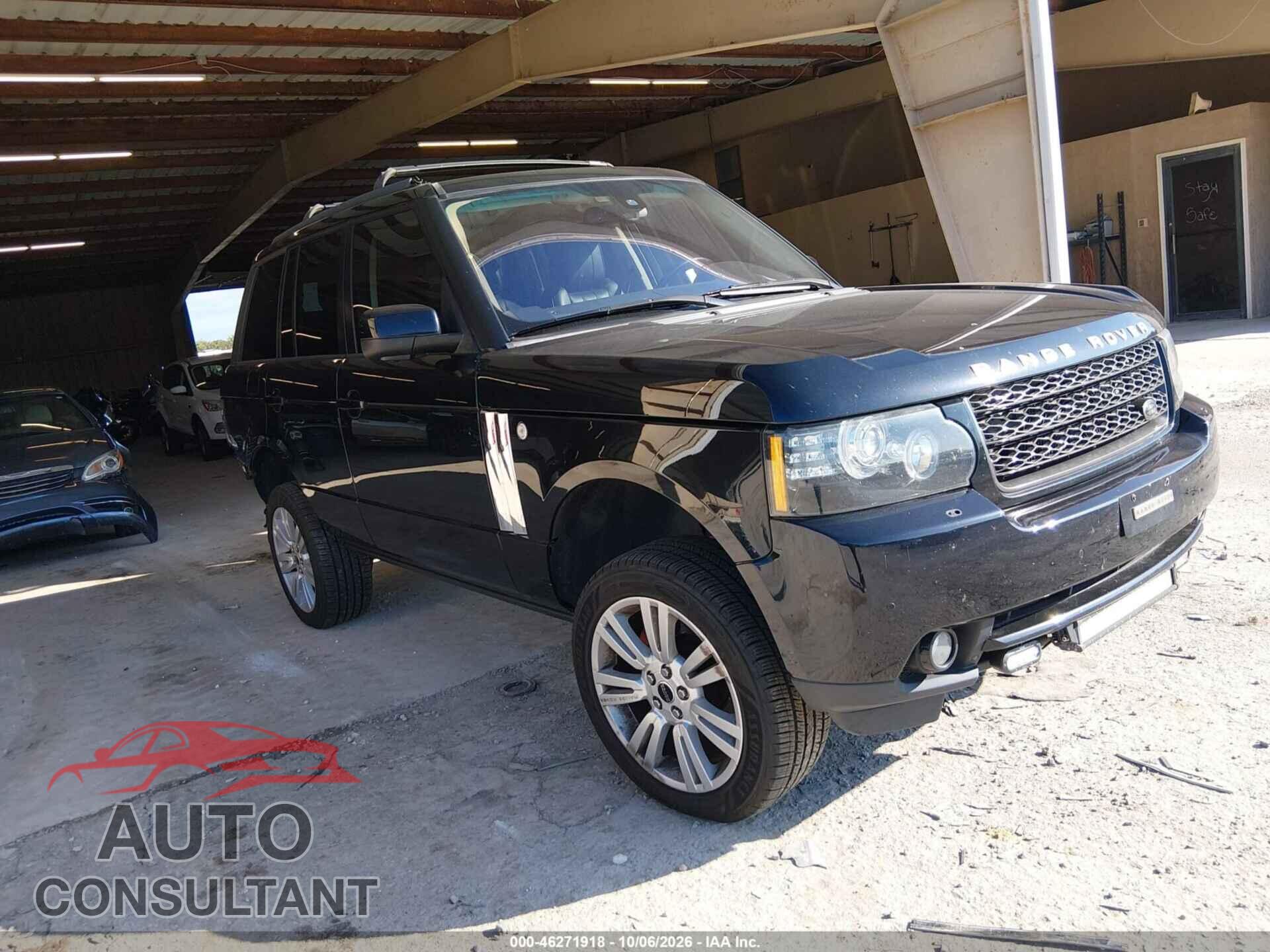 LAND ROVER RANGE ROVER 2012 - SALMF1D44CA363413