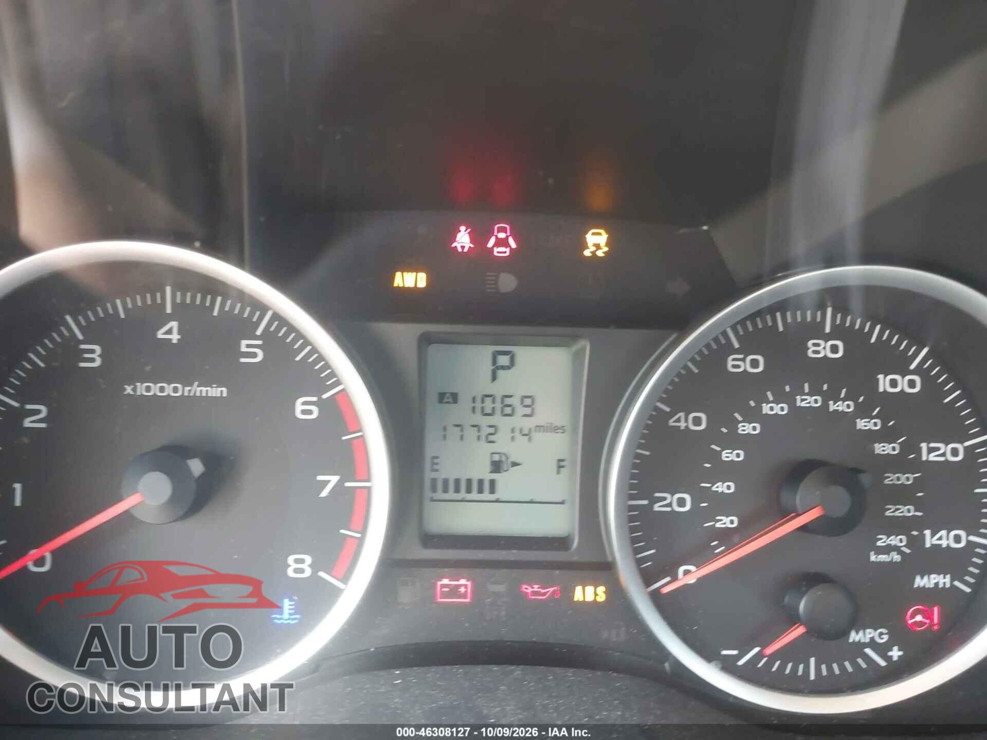 SUBARU FORESTER 2014 - JF2SJAAC1EH480208