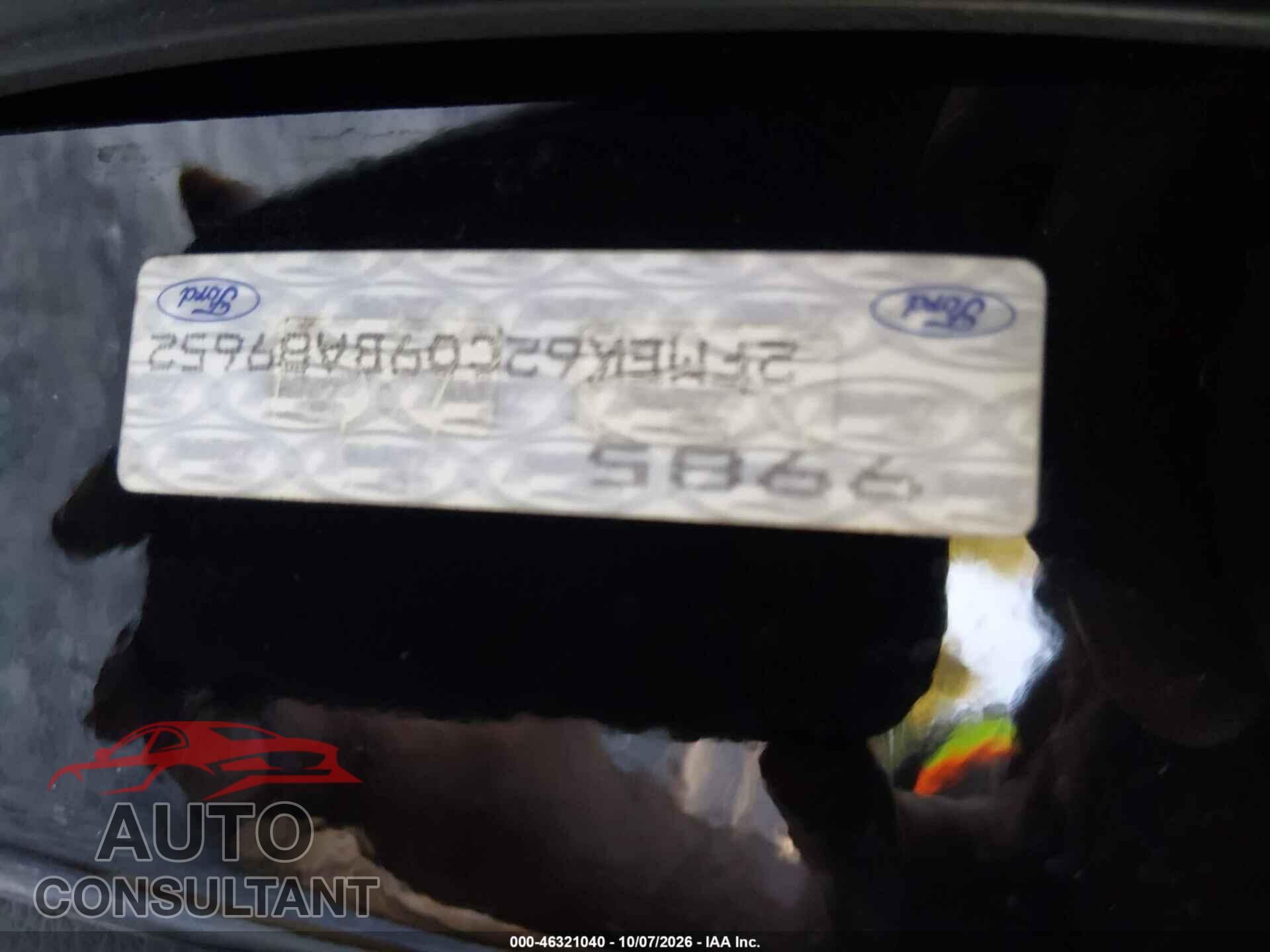FORD FLEX 2009 - 2FMEK62C09BA89652