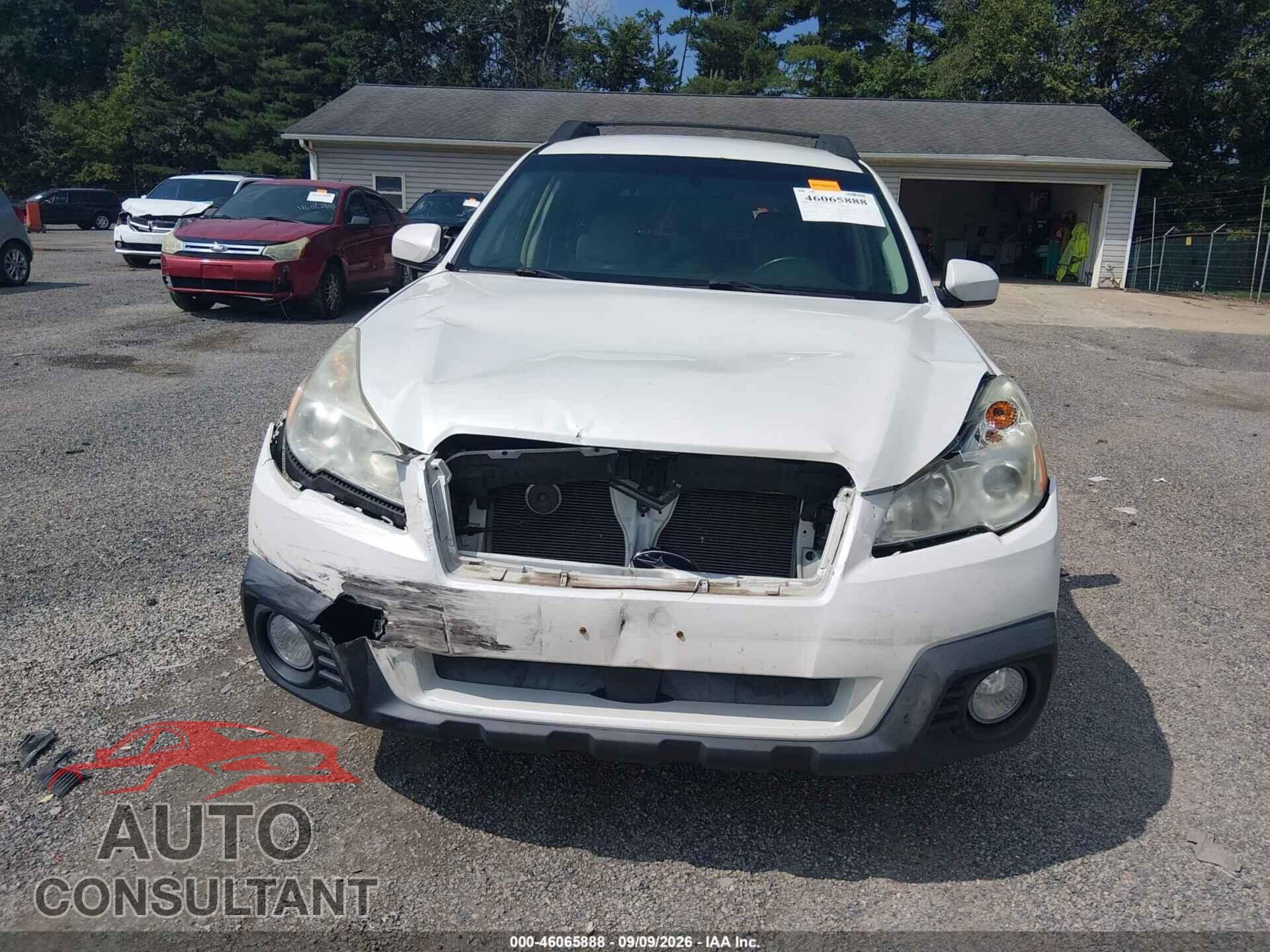 SUBARU OUTBACK 2013 - 4S4BRBCC7D3255504