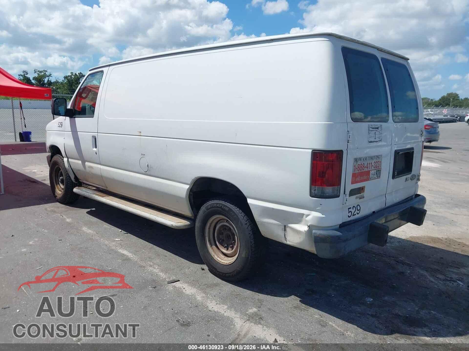 FORD E-250 2013 - 1FTNE2EW5DDA25961