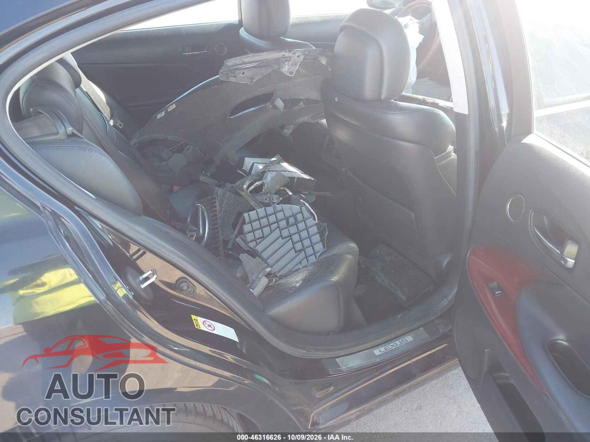 LEXUS GS 350 2011 - JTHBE1KS3B0051234