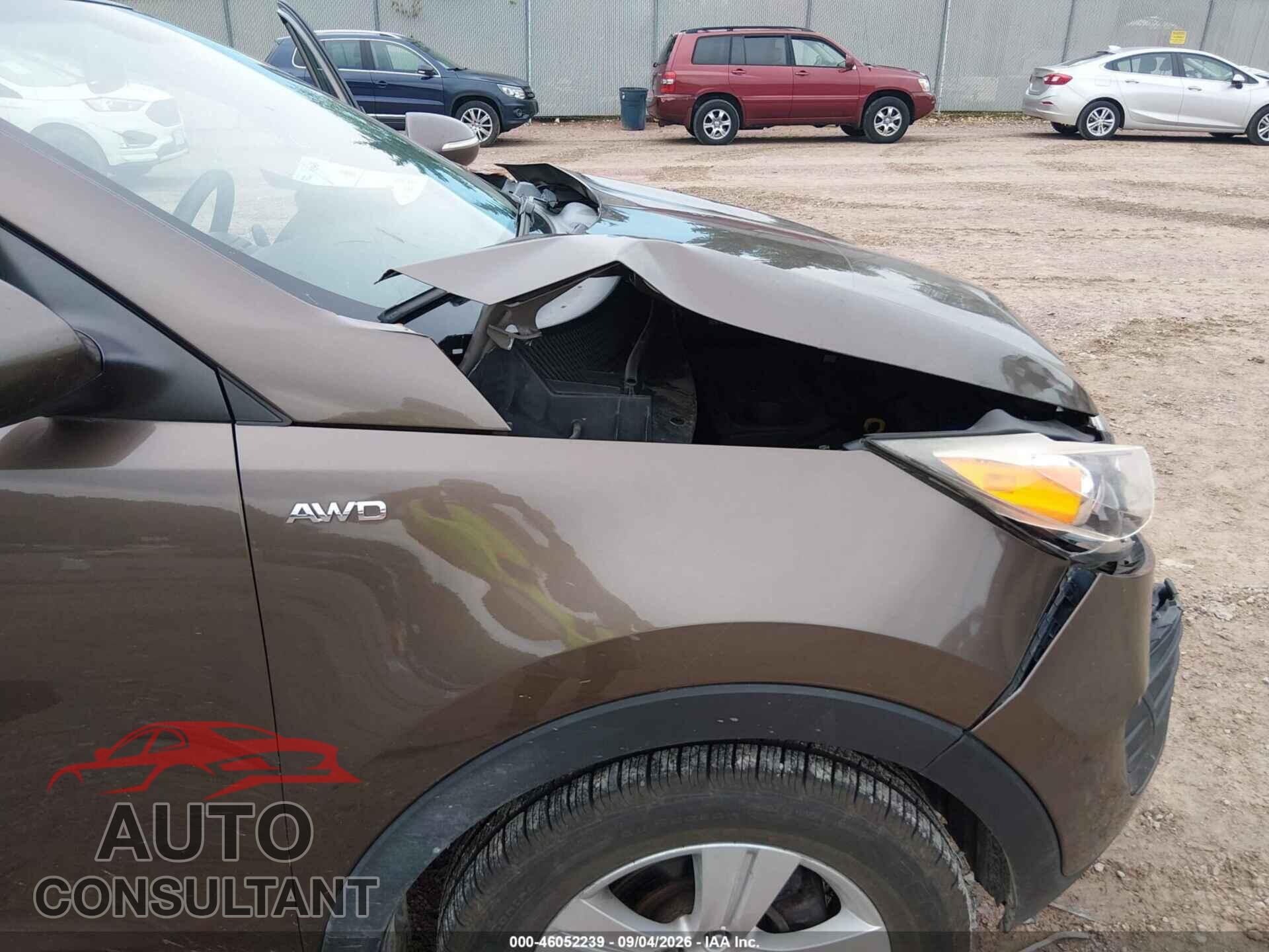 KIA SPORTAGE 2011 - KNDPBCA23B7052257