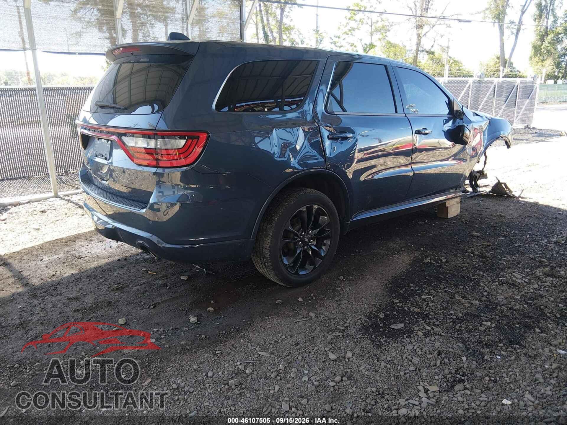 DODGE DURANGO 2021 - 1C4RDJAG5MC522267