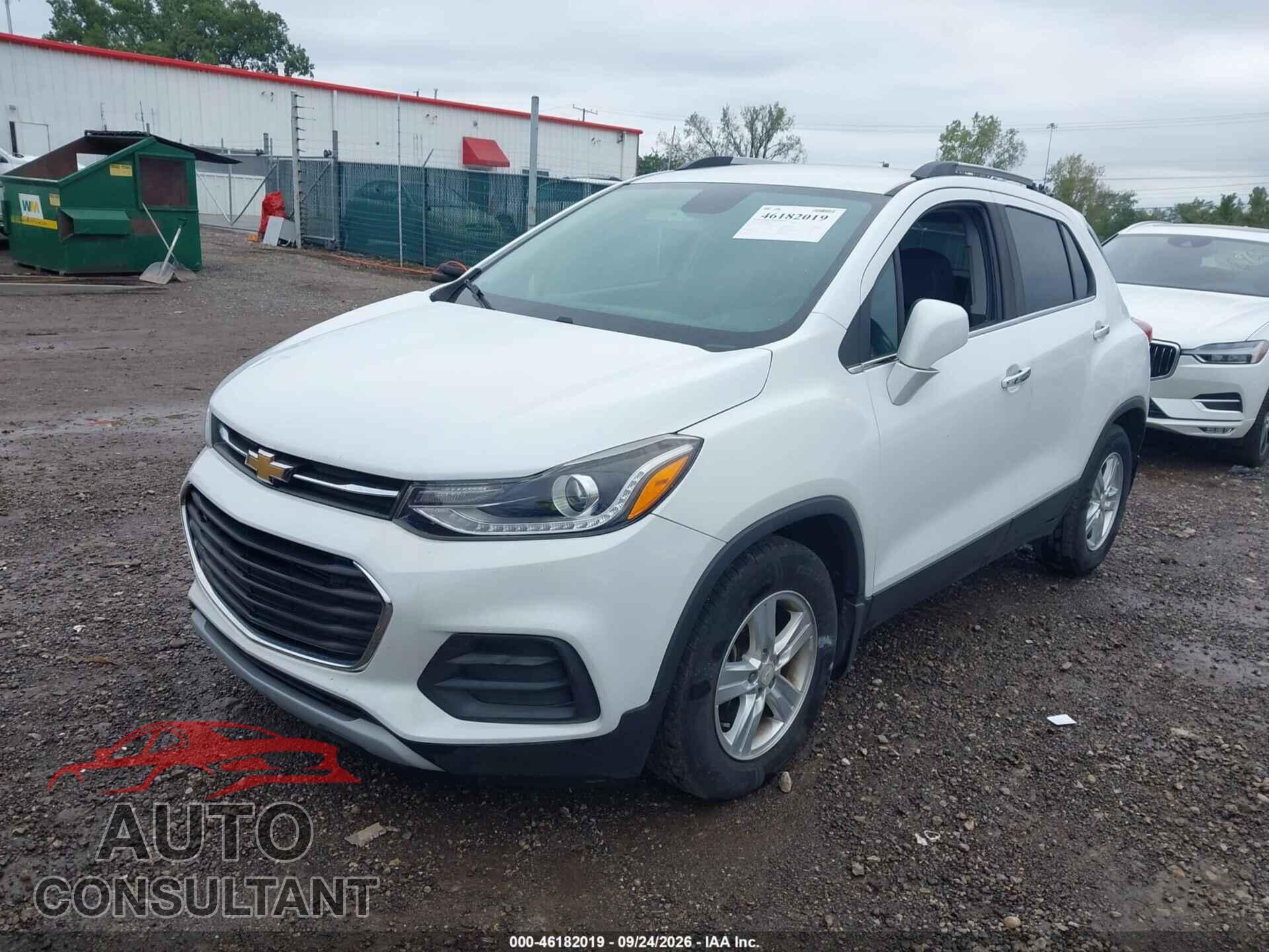 CHEVROLET TRAX 2017 - 3GNCJLSB3HL268430