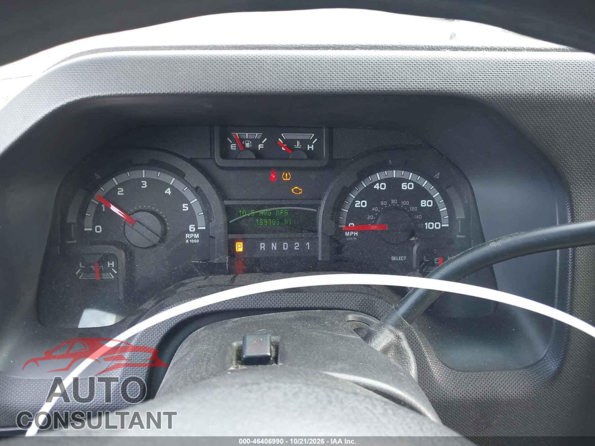 FORD E-350 SUPER DUTY 2012 - 1FBNE3BL2CDA29758