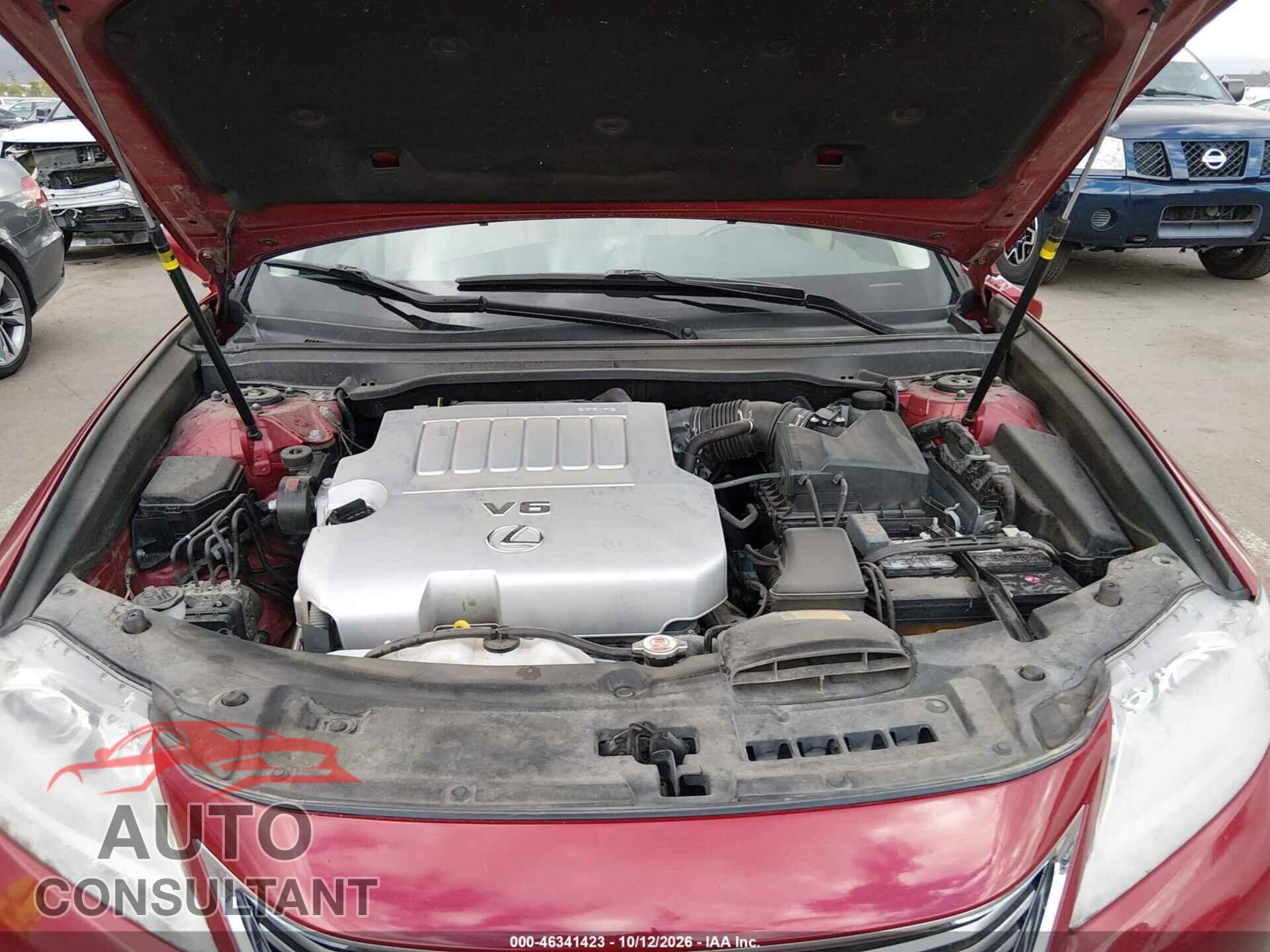 LEXUS ES 350 2013 - JTHBK1GG6D2080036