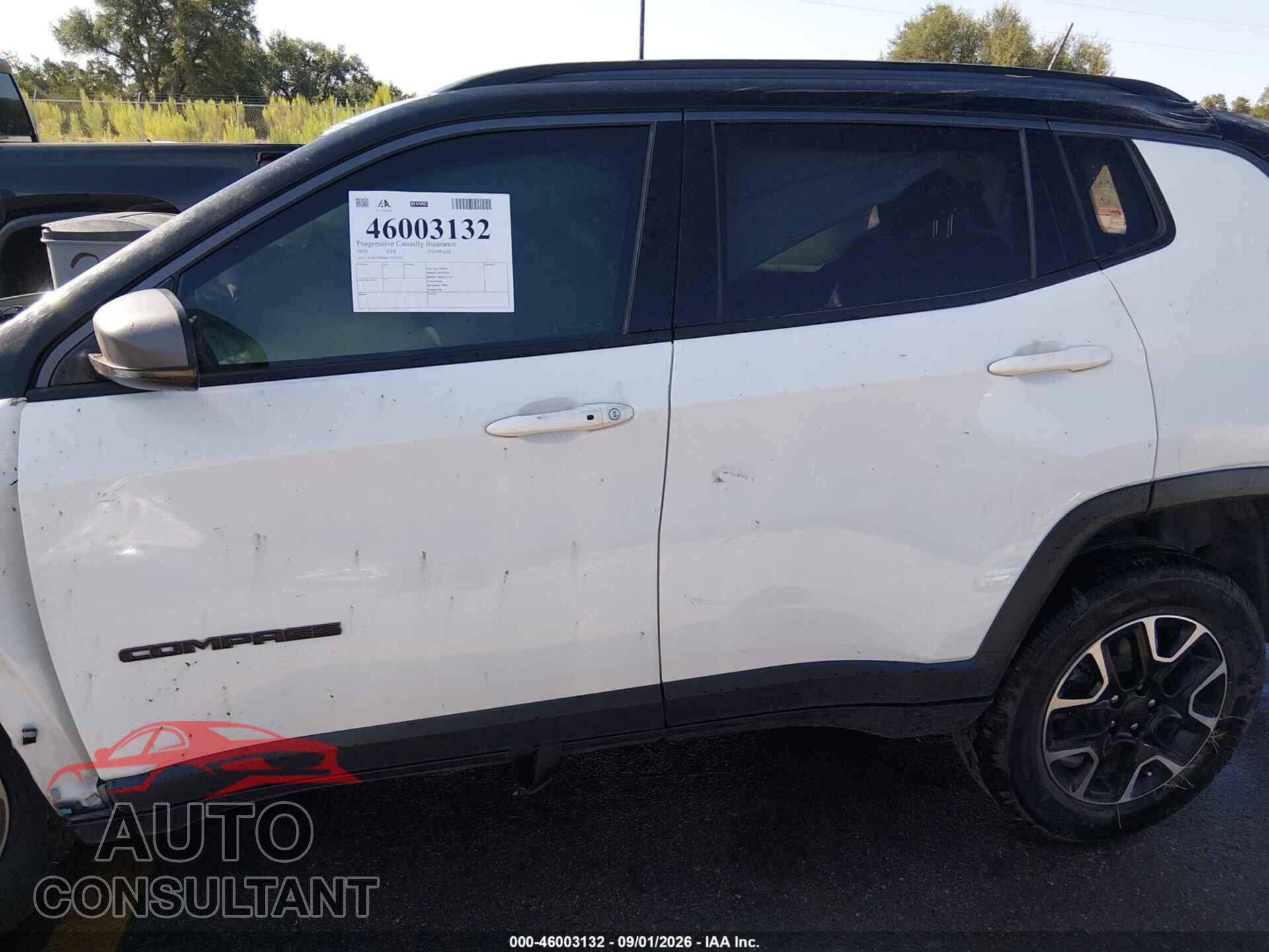 JEEP COMPASS 2020 - 3C4NJDDB6LT177875