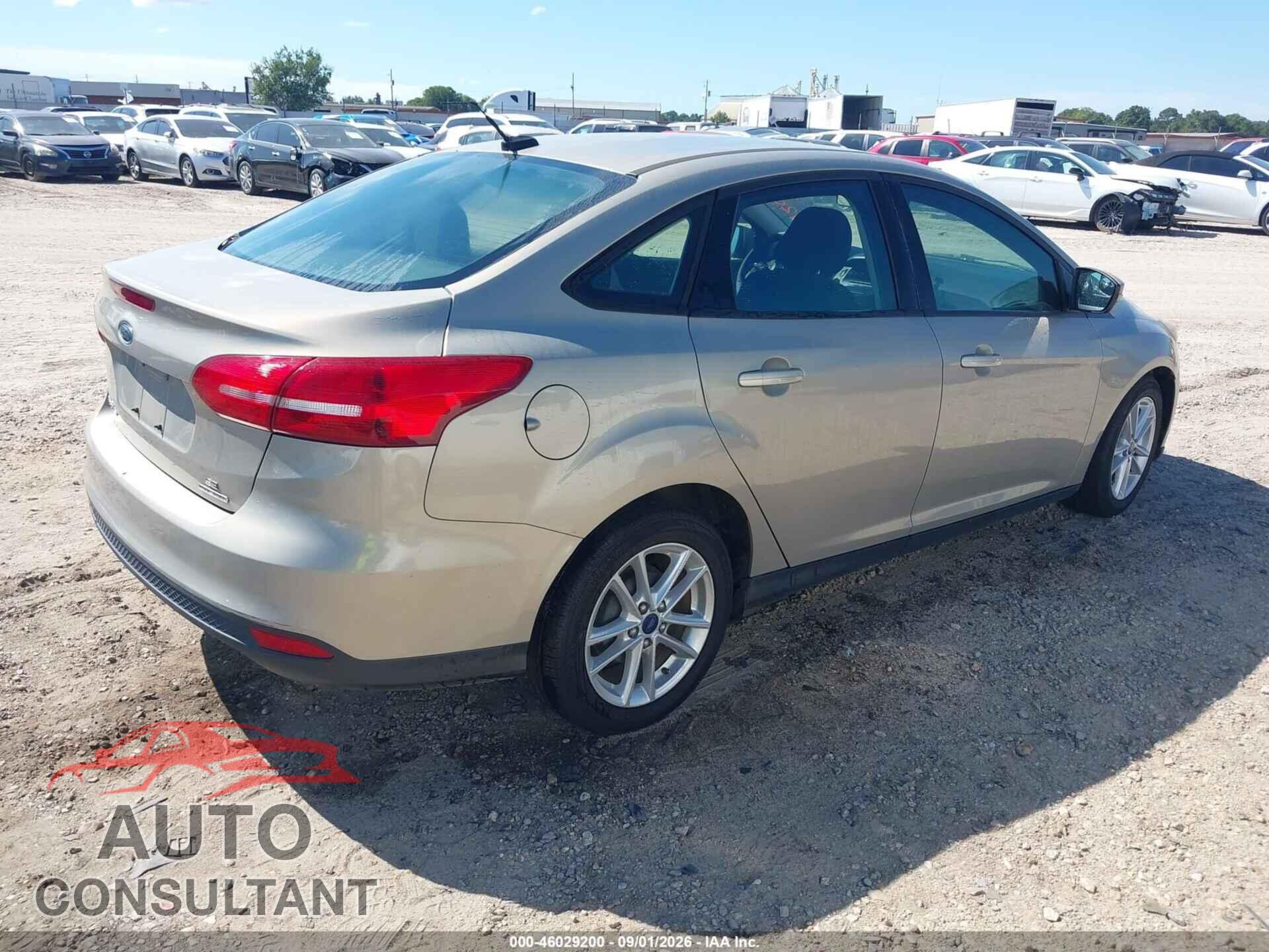 FORD FOCUS 2016 - 1FADP3F28GL320303