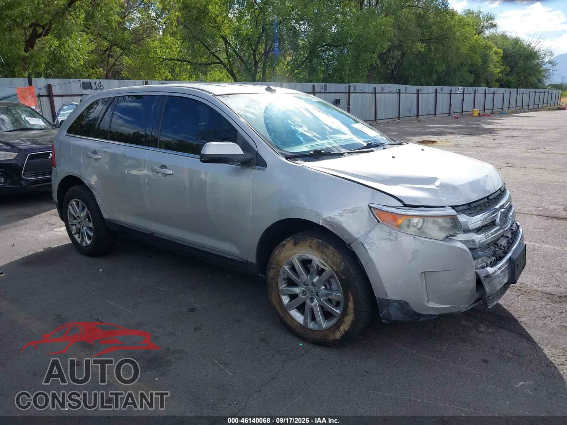 FORD EDGE 2012 - 2FMDK4KC5CBA09575