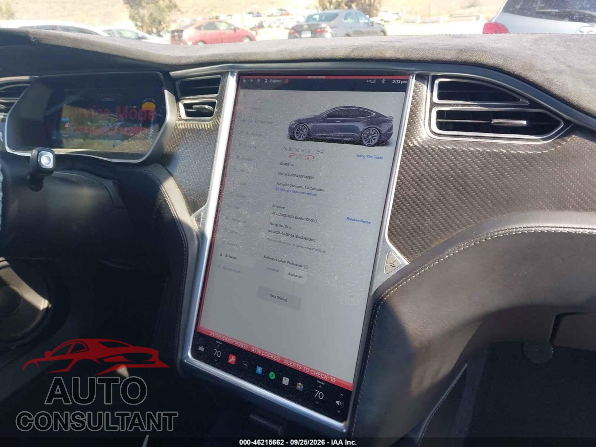 TESLA MODEL S 2016 - 5YJSA1E43GF142815
