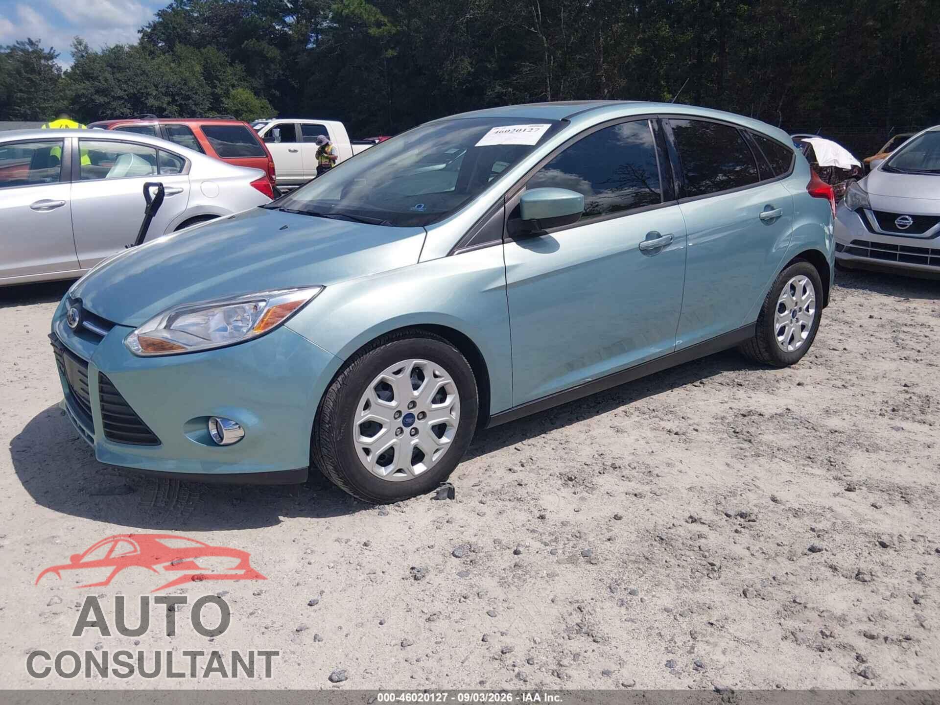 FORD FOCUS 2012 - 1FAHP3K20CL182712