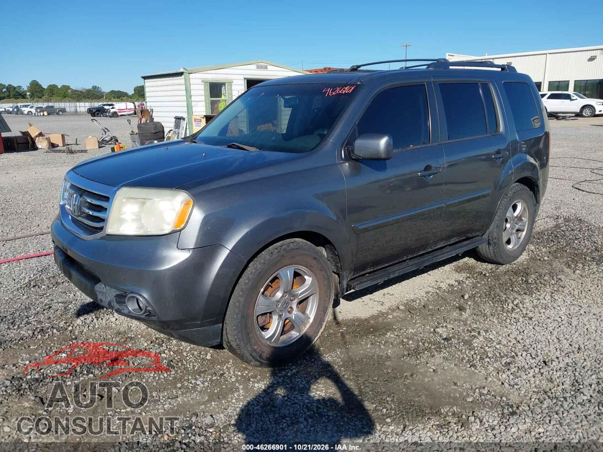 HONDA PILOT 2012 - 5FNYF3H55CB021337