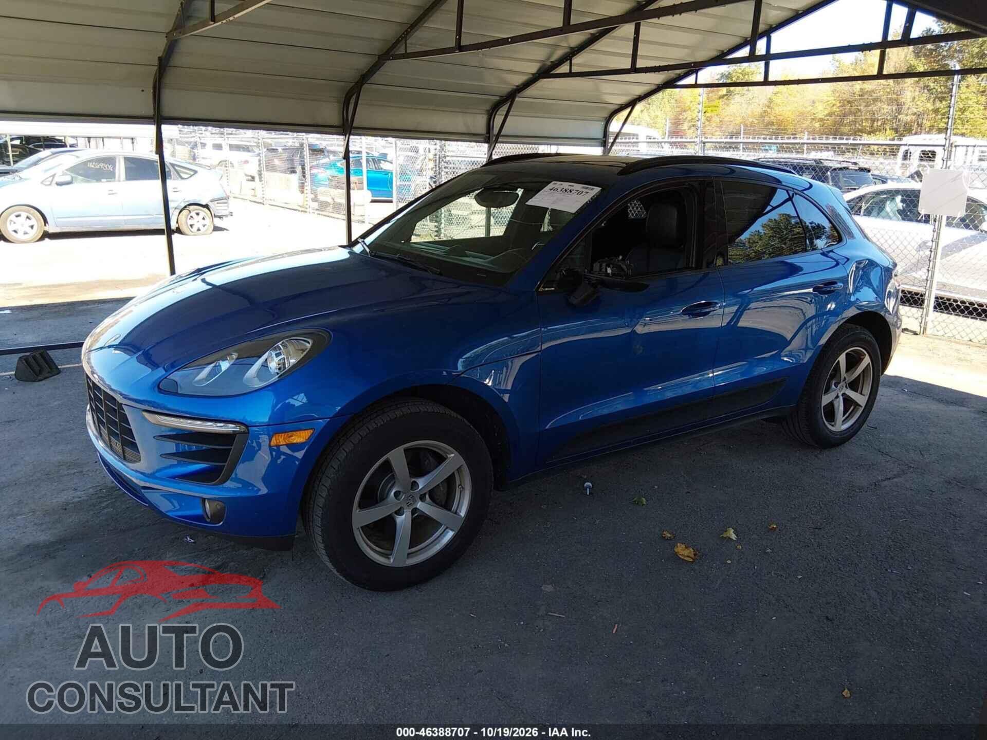 PORSCHE MACAN 2017 - WP1AA2A58HLB83728