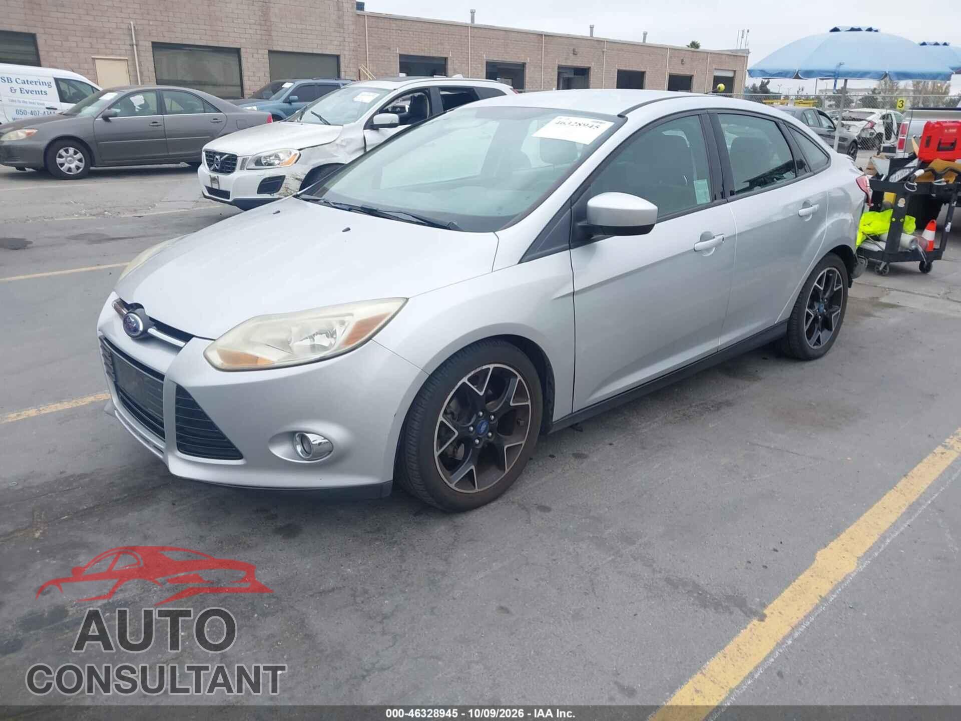 FORD FOCUS 2012 - 1FAHP3F28CL148687