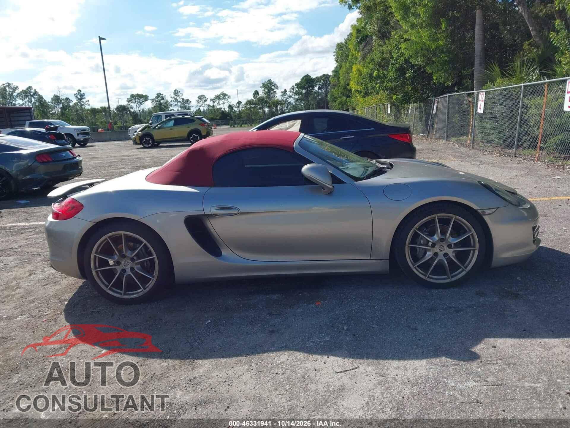 PORSCHE BOXSTER 2013 - WP0CA2A88DK112386