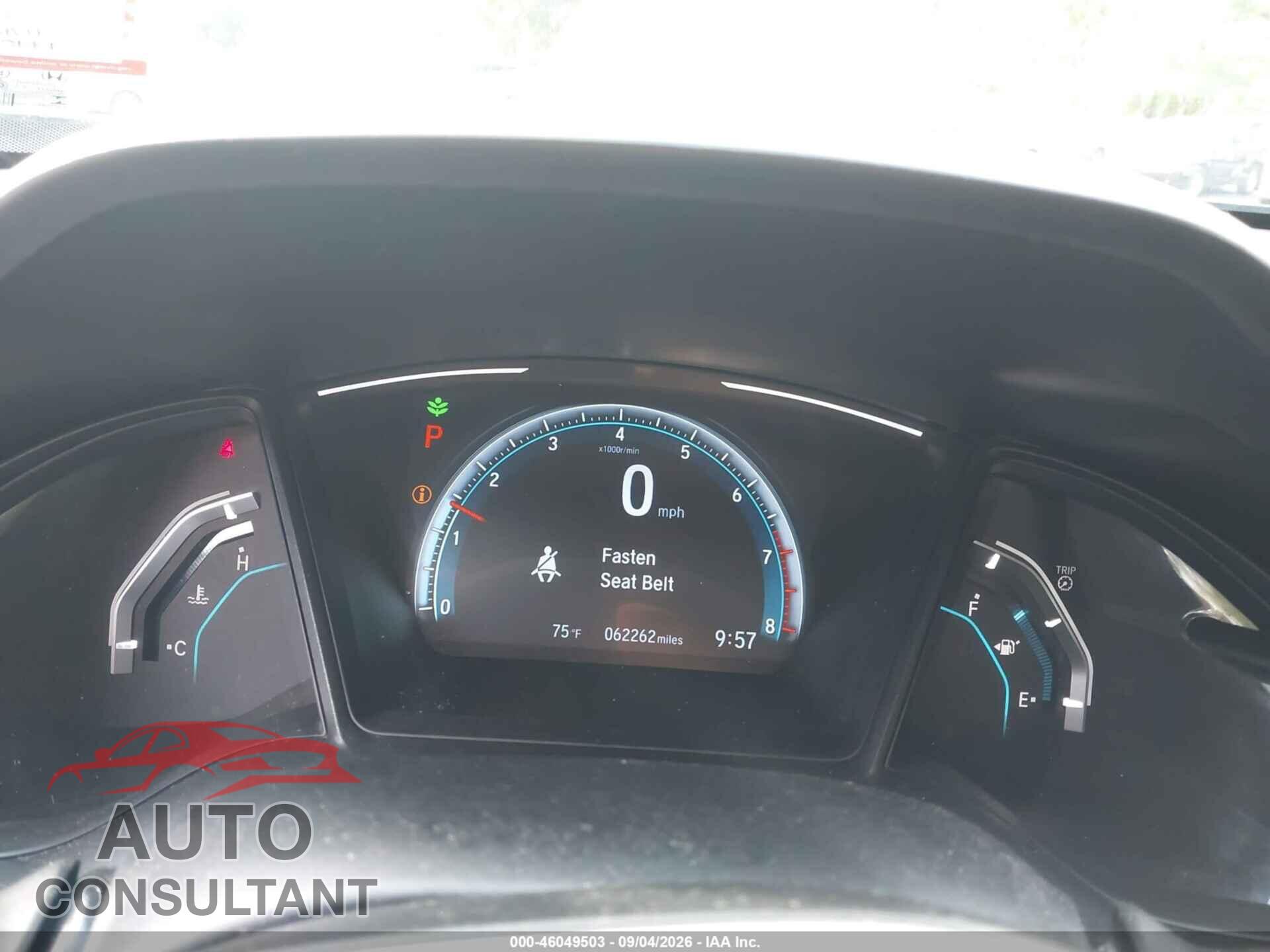 HONDA CIVIC 2019 - 2HGFC2F67KH536632