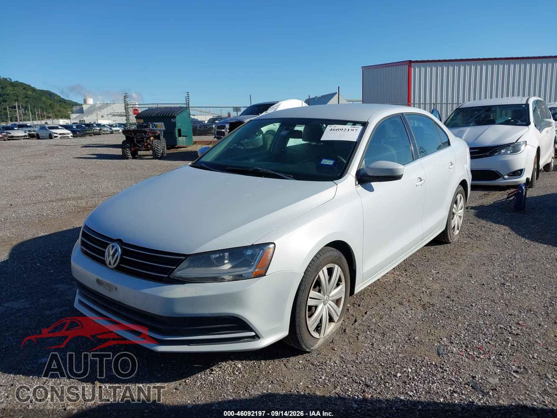 VOLKSWAGEN JETTA 2017 - 3VW2B7AJ8HM347598