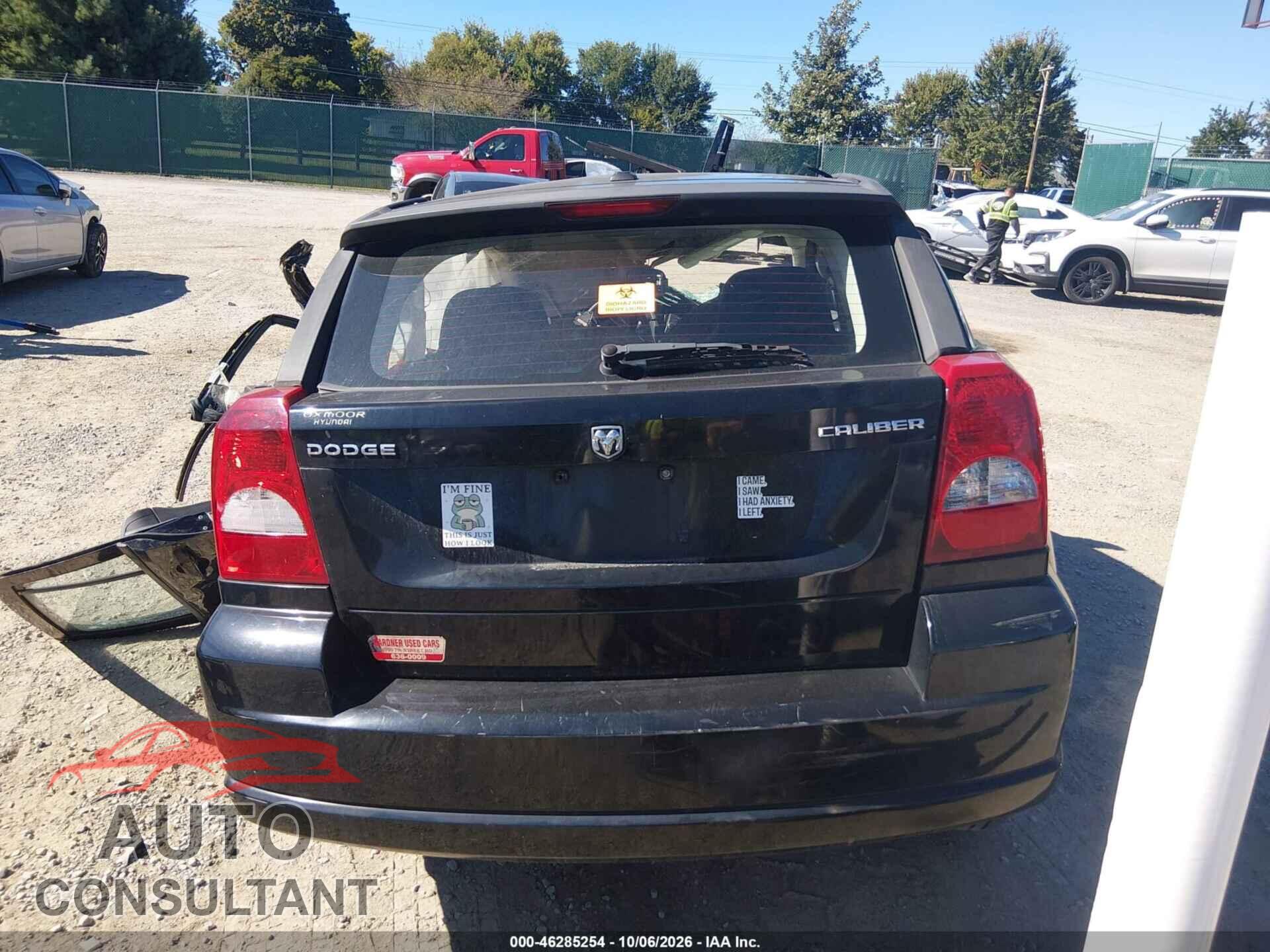 DODGE CALIBER 2012 - 1C3CDWDA8CD536171