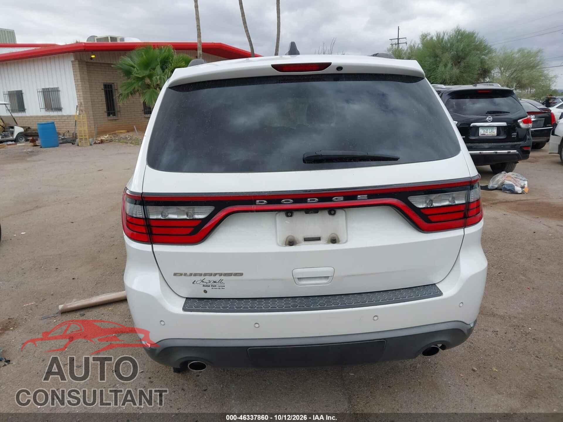 DODGE DURANGO 2017 - 1C4RDHAG0HC615082