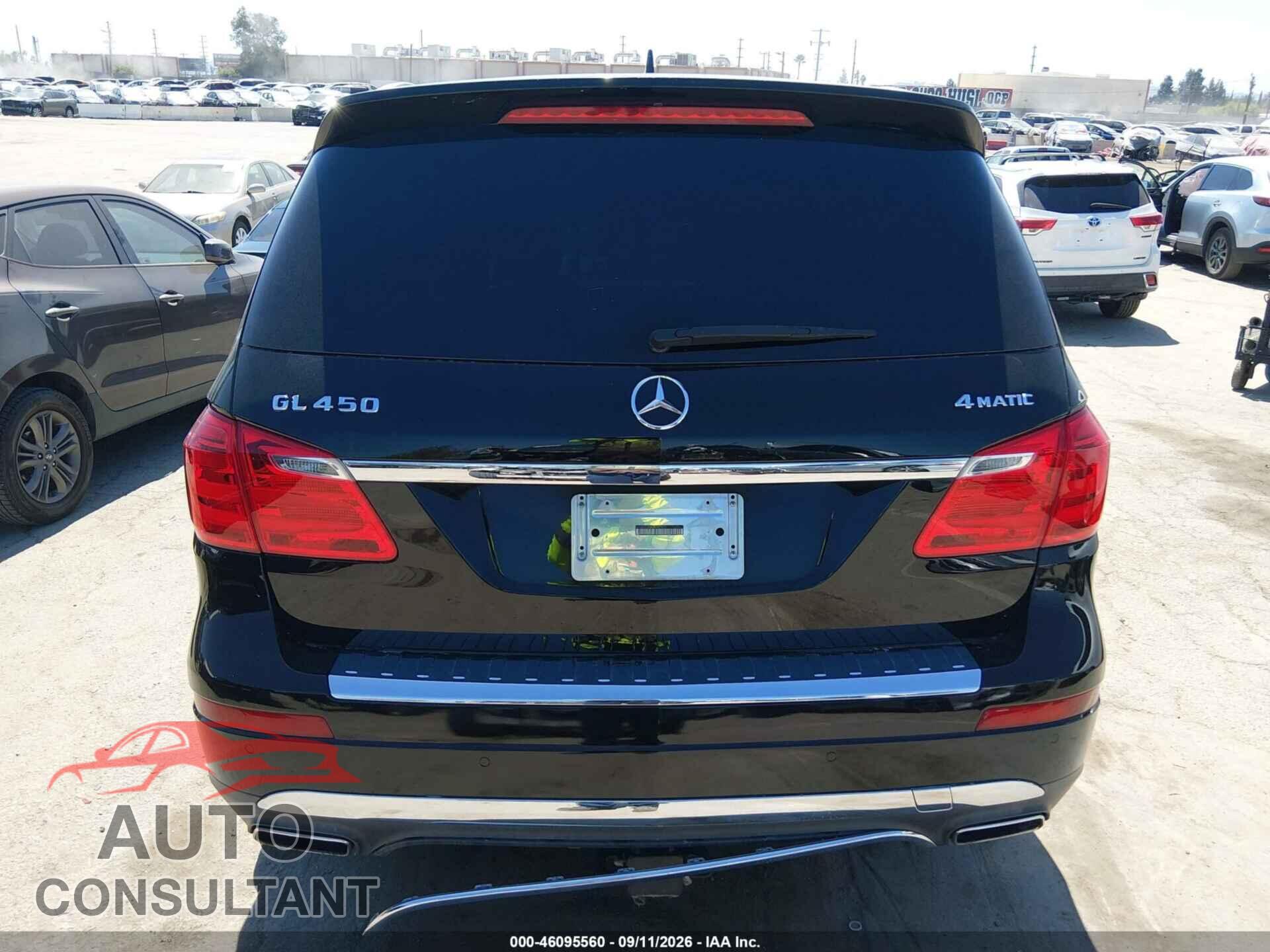 MERCEDES-BENZ GL 450 2013 - 4JGDF7CE8DA242577