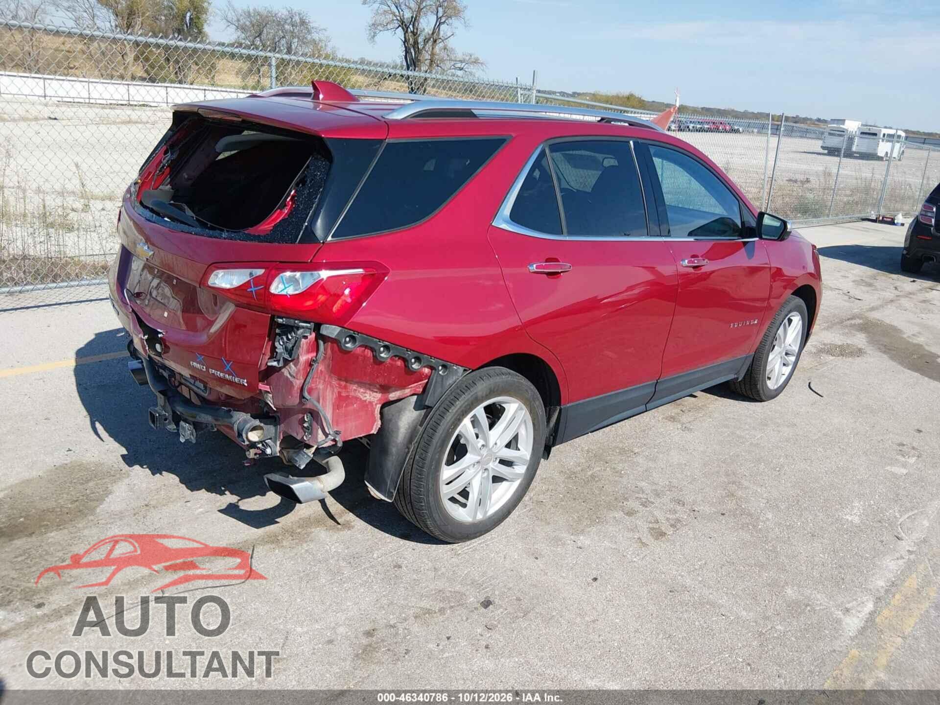 CHEVROLET EQUINOX 2020 - 3GNAXYEX6LS504044