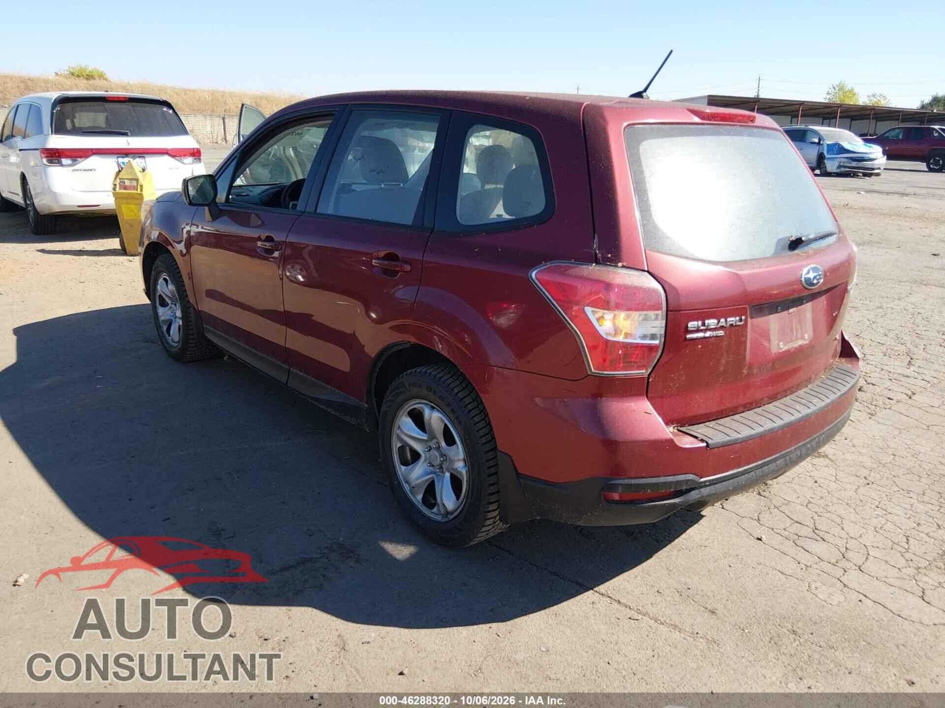SUBARU FORESTER 2014 - JF2SJAAC2EH474174