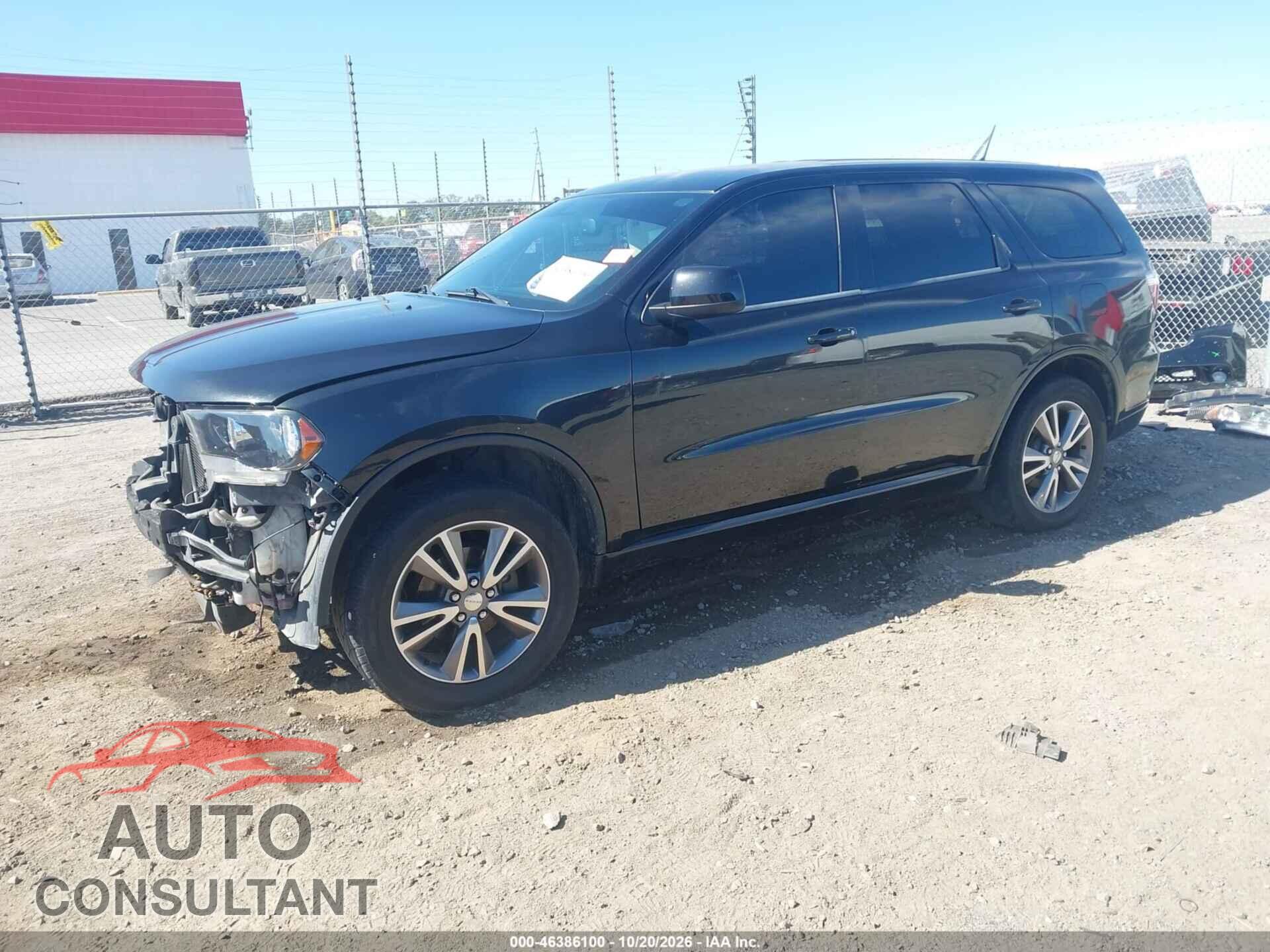 DODGE DURANGO 2013 - 1C4RDHAG8DC659762