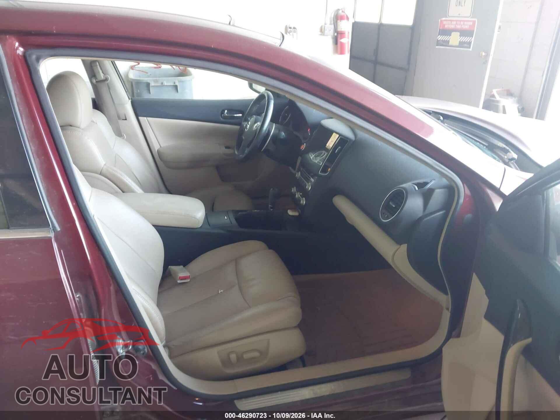 NISSAN MAXIMA 2012 - 1N4AA5AP1CC848648