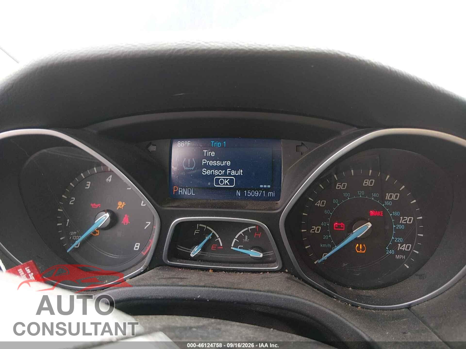 FORD FOCUS 2014 - 1FADP3F22EL204902