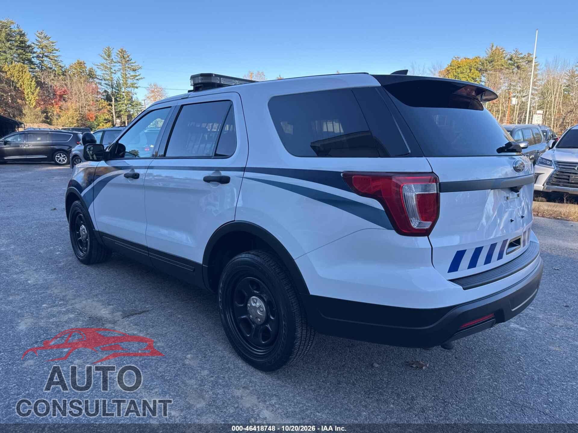 FORD POLICE INTERCEPTOR UTILITY 2018 - 1FM5K8AR2JGB69176