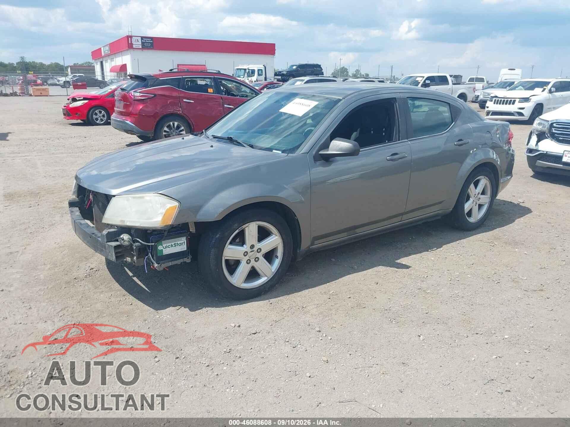 DODGE AVENGER 2013 - 1C3CDZAB8DN681687