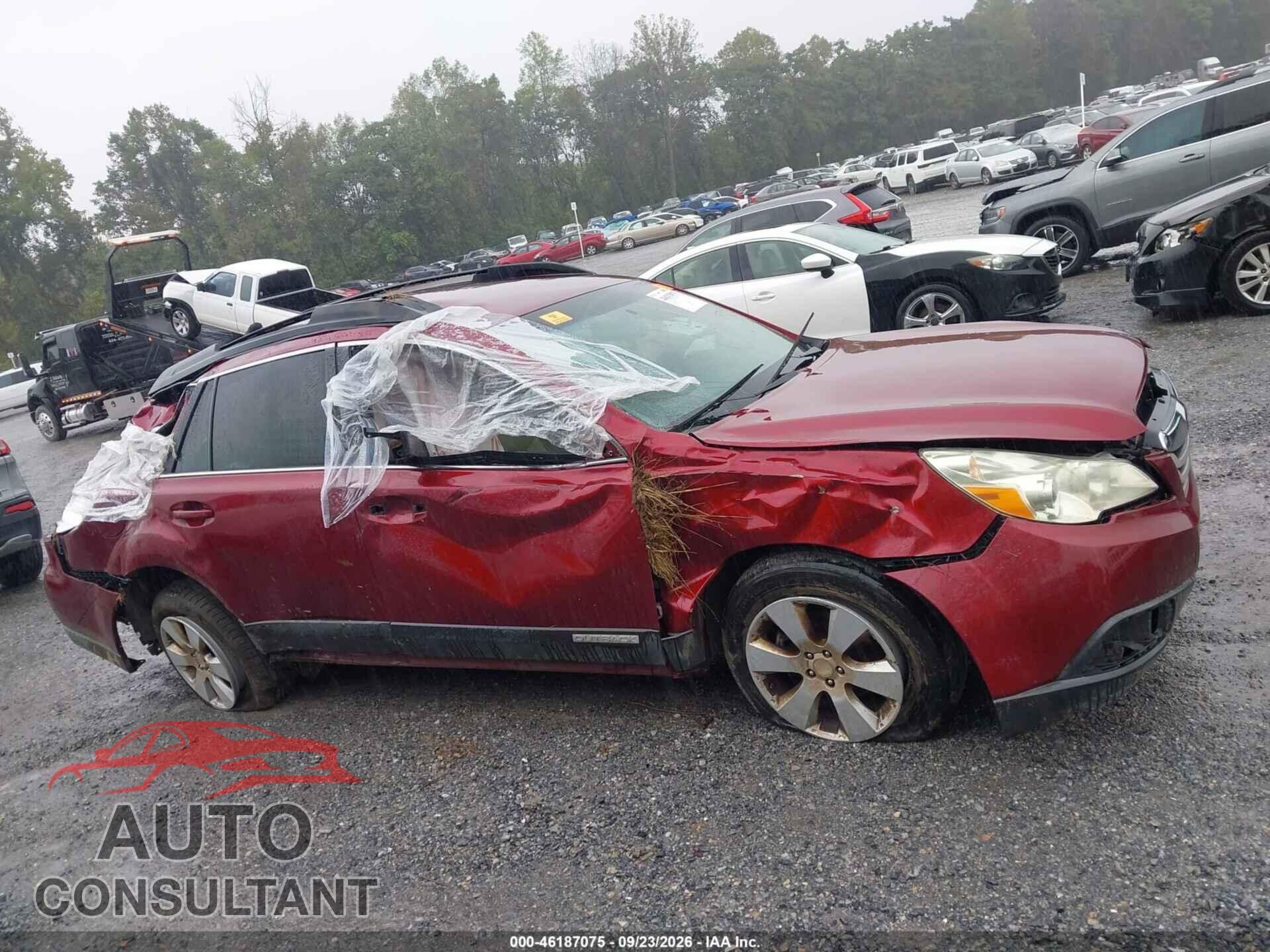 SUBARU OUTBACK 2011 - 4S4BRCCC7B3355508
