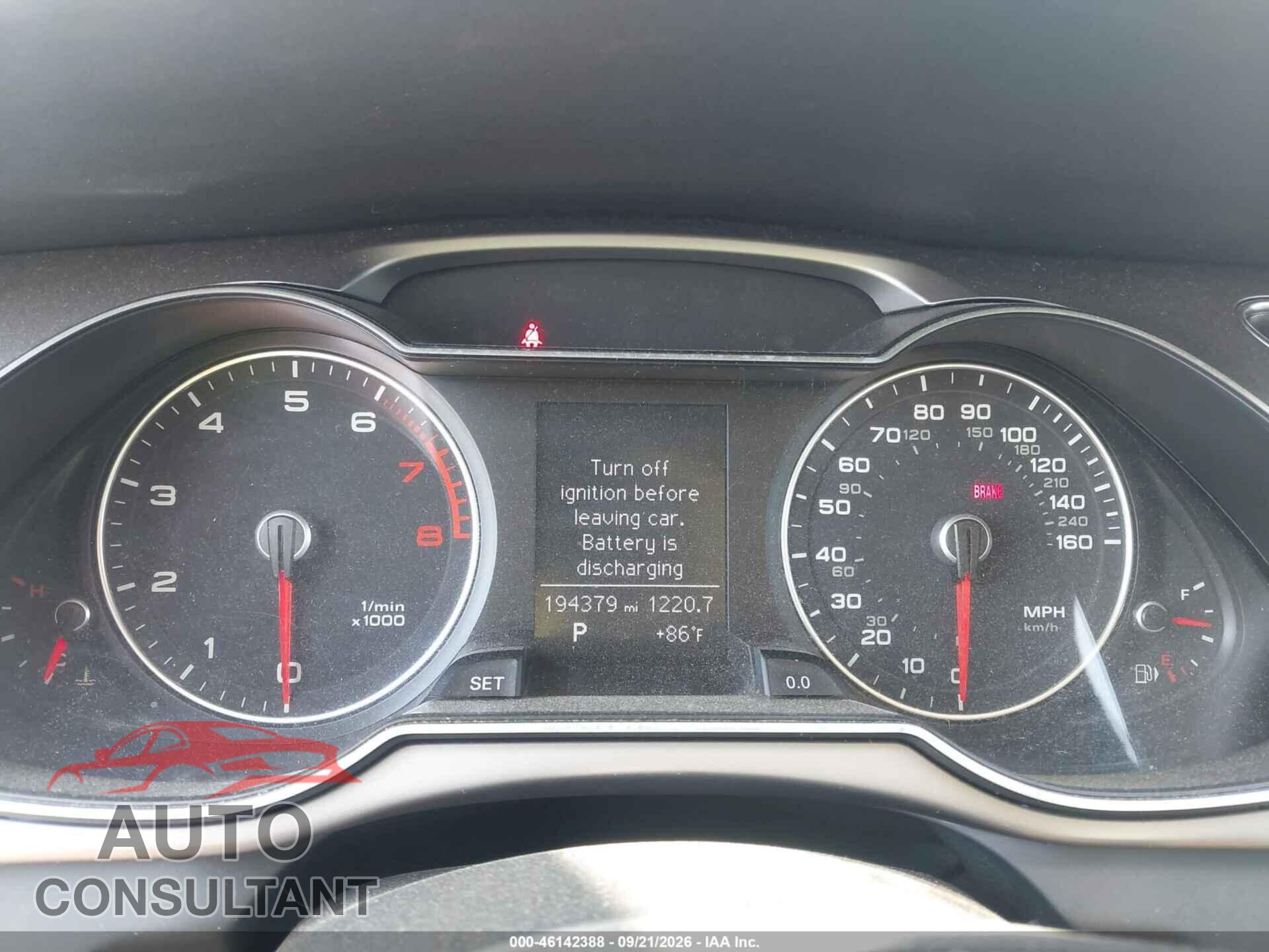 AUDI A4 2014 - WAUAFAFL6EN000666