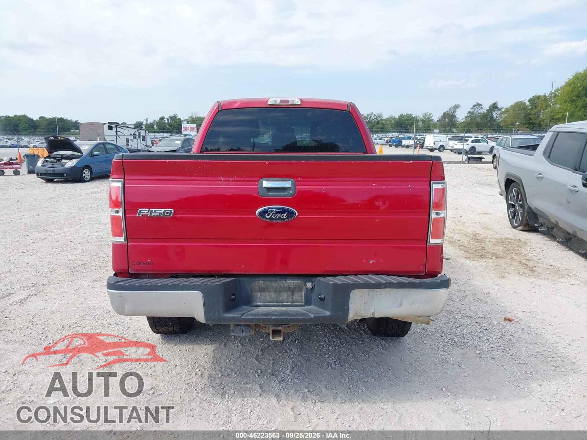 FORD F-150 2012 - 1FTFX1ET8CFB94521
