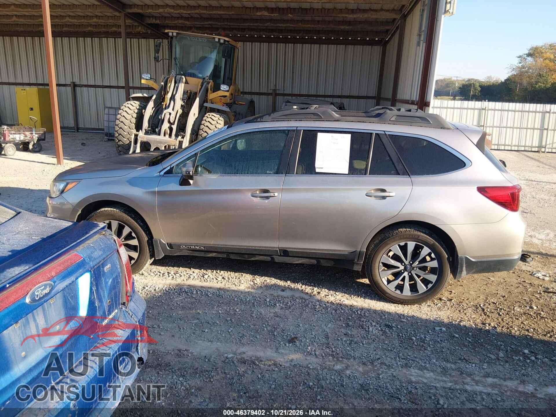 SUBARU OUTBACK 2015 - 4S4BSELC8F3214565