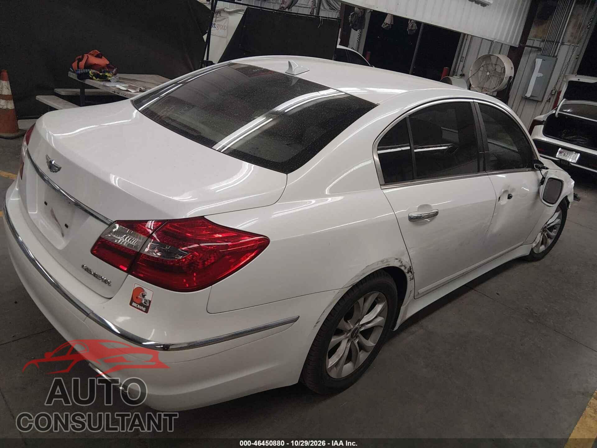 HYUNDAI GENESIS 2012 - KMHGC4DD2CU185574