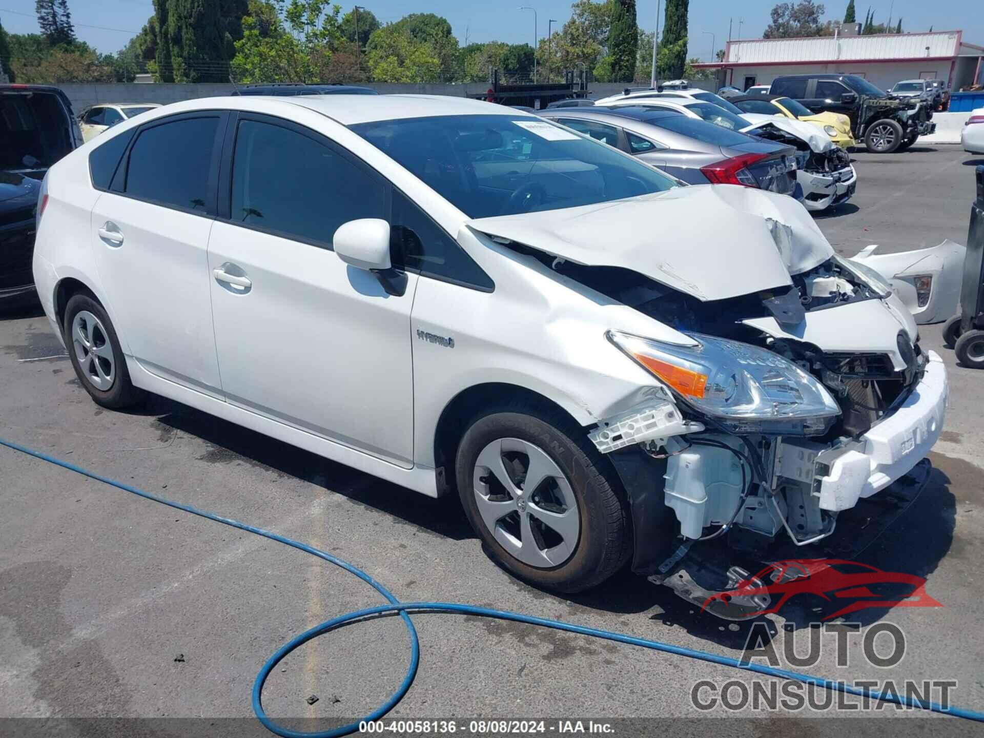 TOYOTA PRIUS 2013 - JTDKN3DU0D5623345