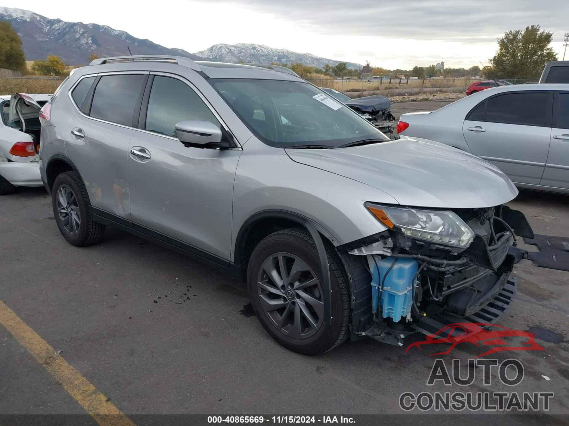 NISSAN ROGUE 2016 - 5N1AT2MV3GC747514