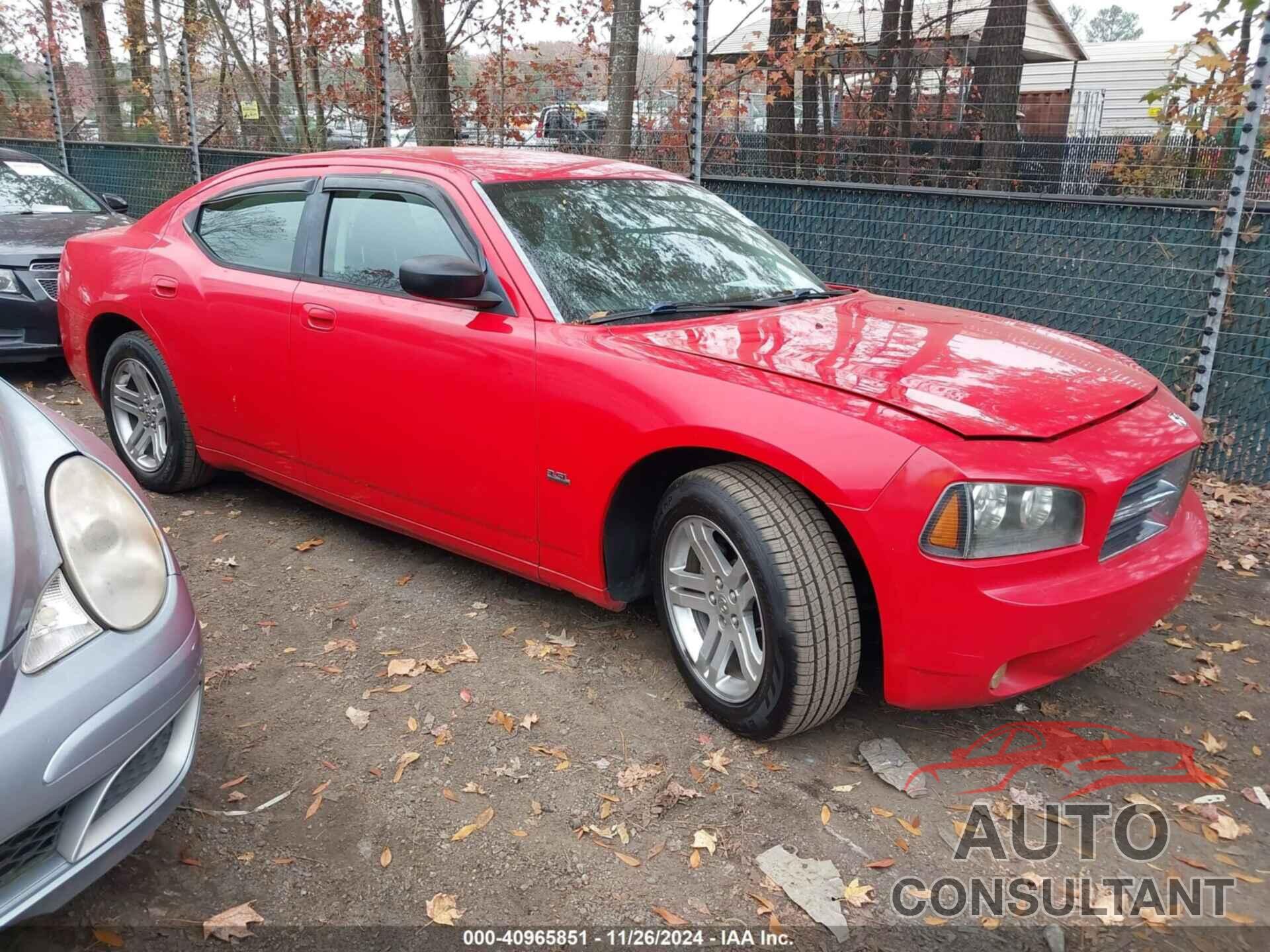 DODGE CHARGER 2009 - 2B3KA33V79H566374