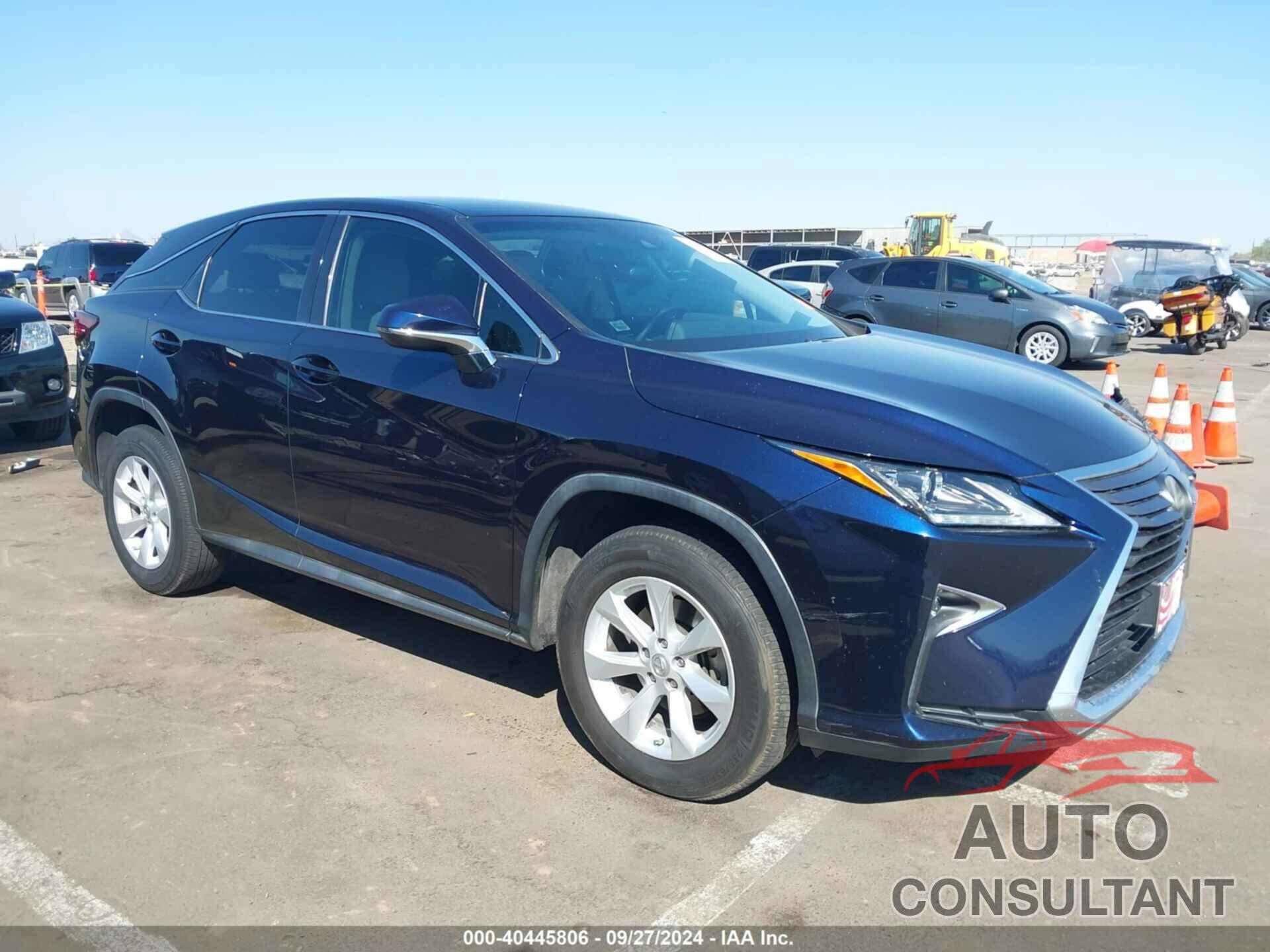 LEXUS RX 350 2017 - 2T2ZZMCA7HC076868