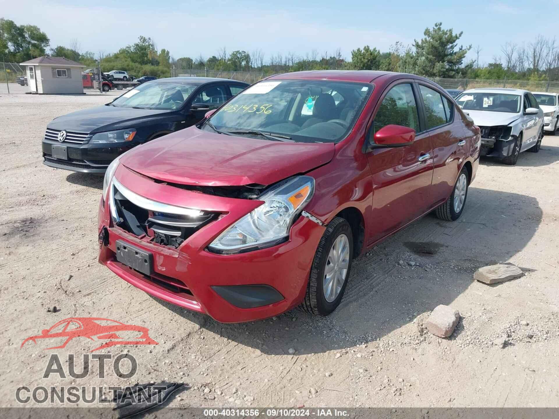 NISSAN VERSA 2017 - 3N1CN7AP6HK445370