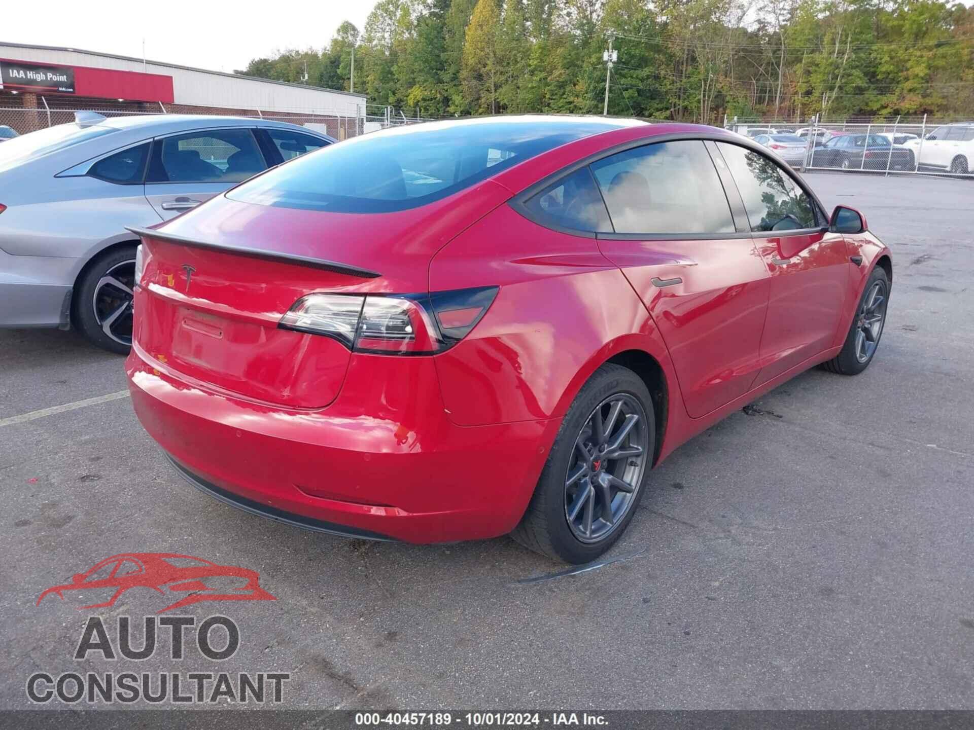 TESLA MODEL 3 2020 - 5YJ3E1EA6LF606592