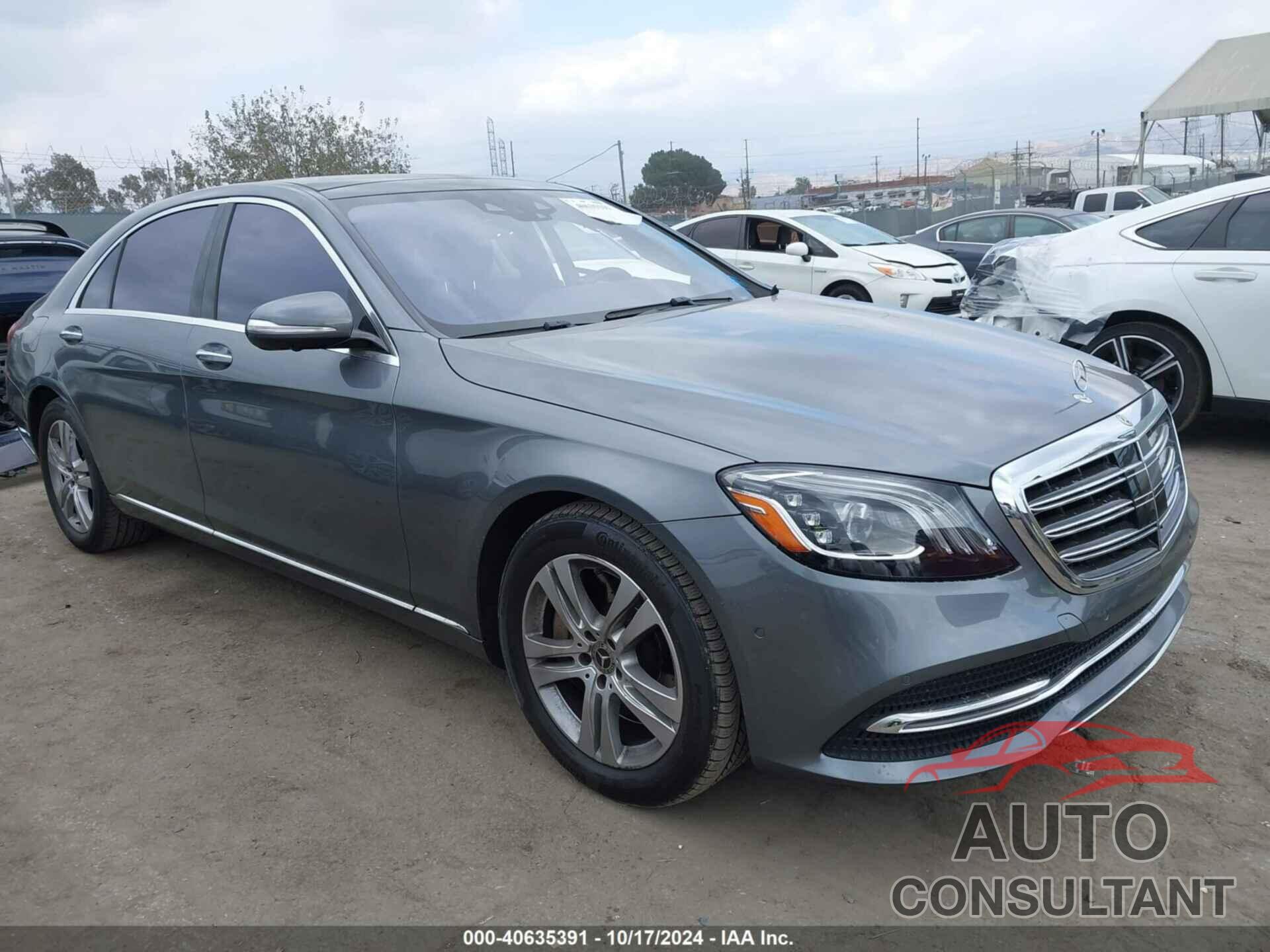 MERCEDES-BENZ S 560 2019 - WDDUG8GB2KA473517