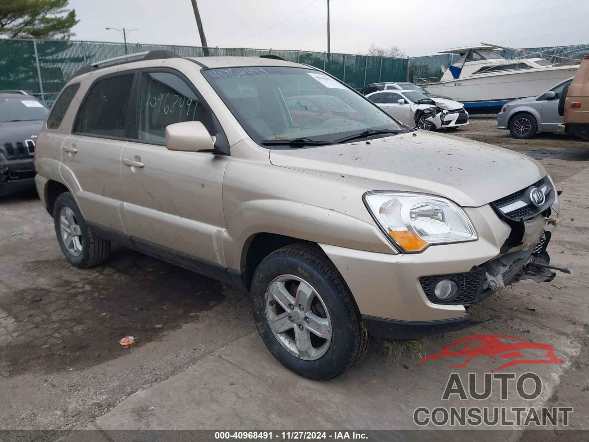 KIA SPORTAGE 2009 - KNDJE723X97575037