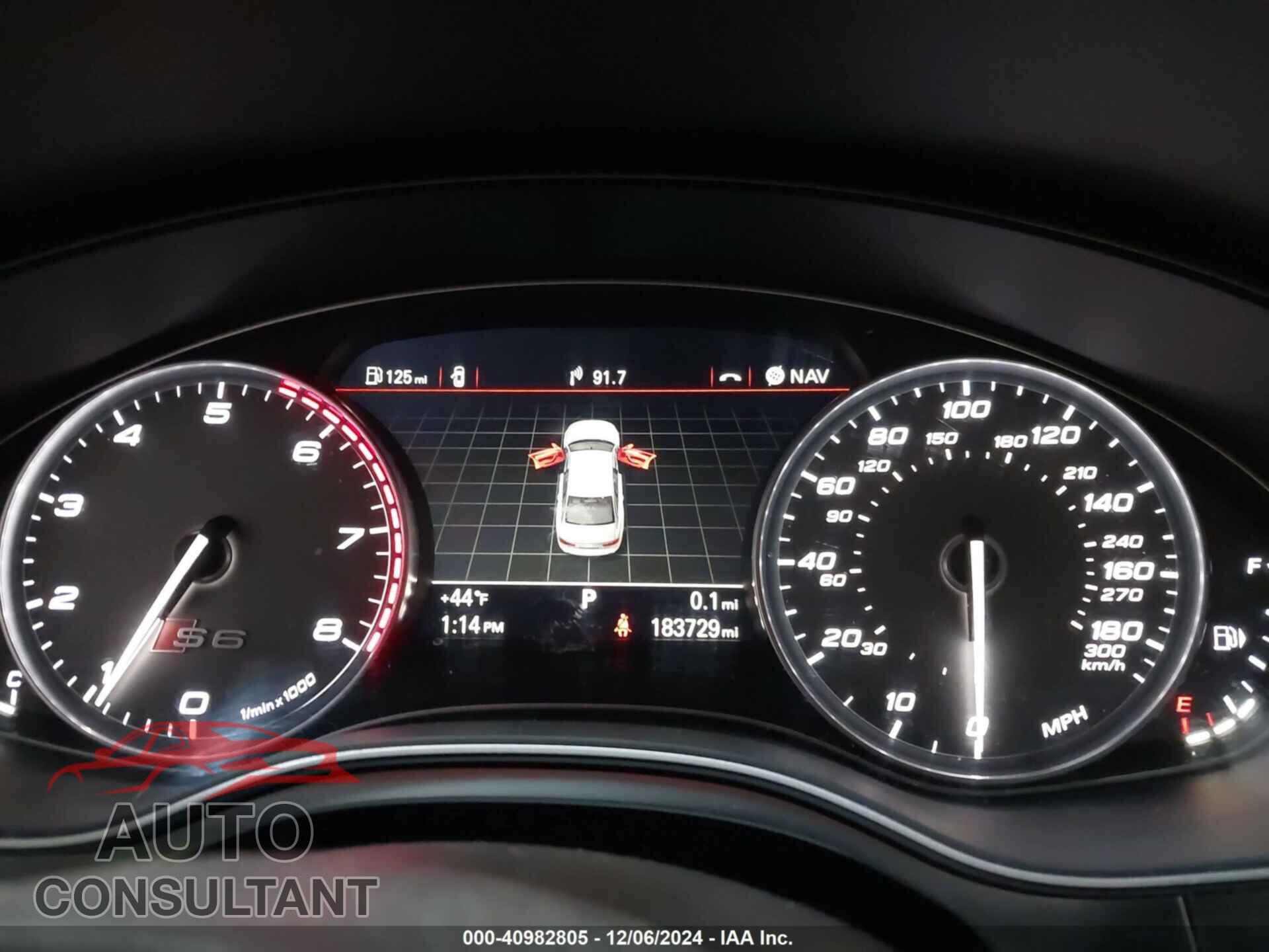 AUDI S6 2013 - WAUF2AFC3DN146328