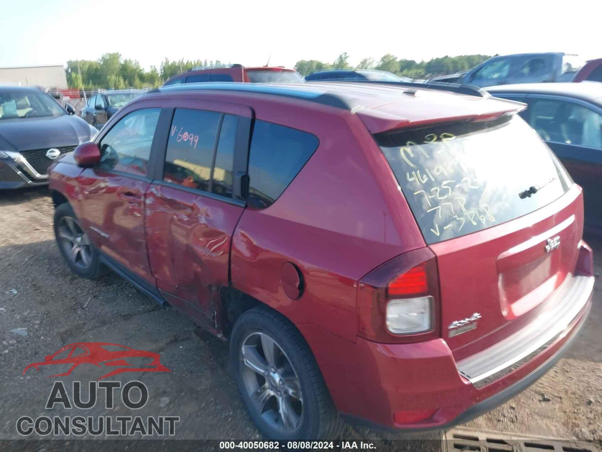 JEEP COMPASS 2017 - 1C4NJDEB7HD193868